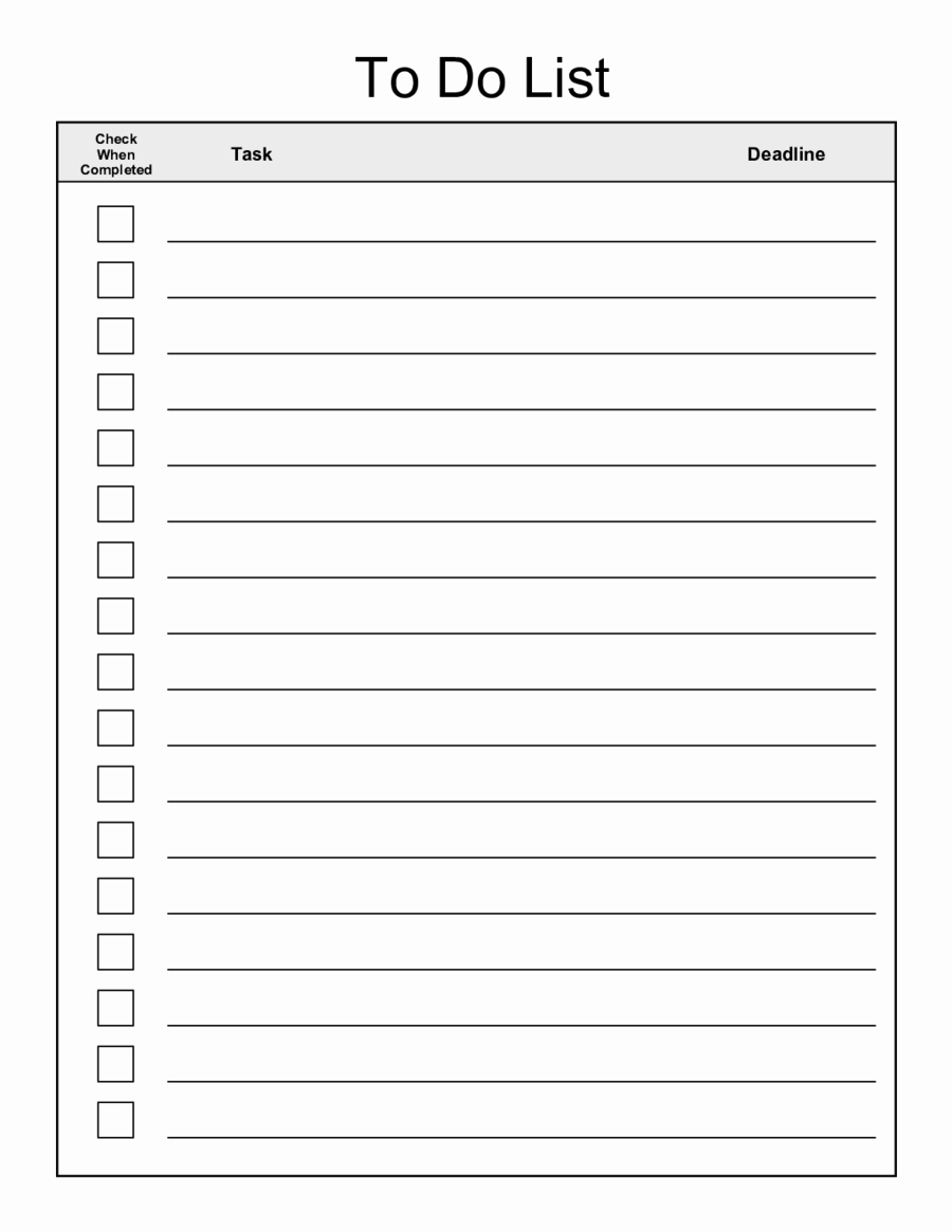 013 Unique Blank Checklist Template Mughals Ideas Rare Word intended for Printable Blank Checklist