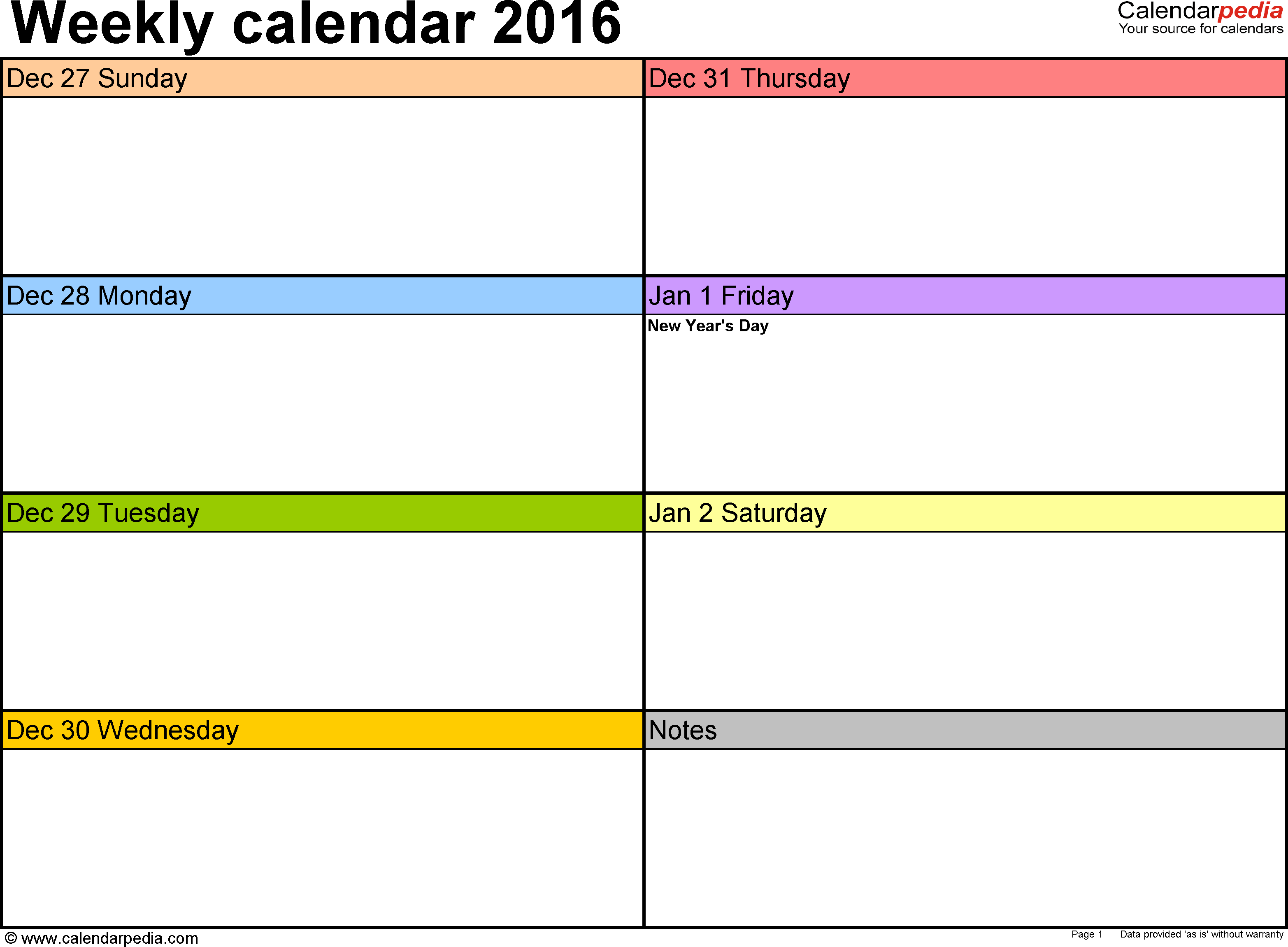 017 Weekly Calendar Template Ideas Wonderful Blank 2016 with regard to Free Online Weekly Calendar