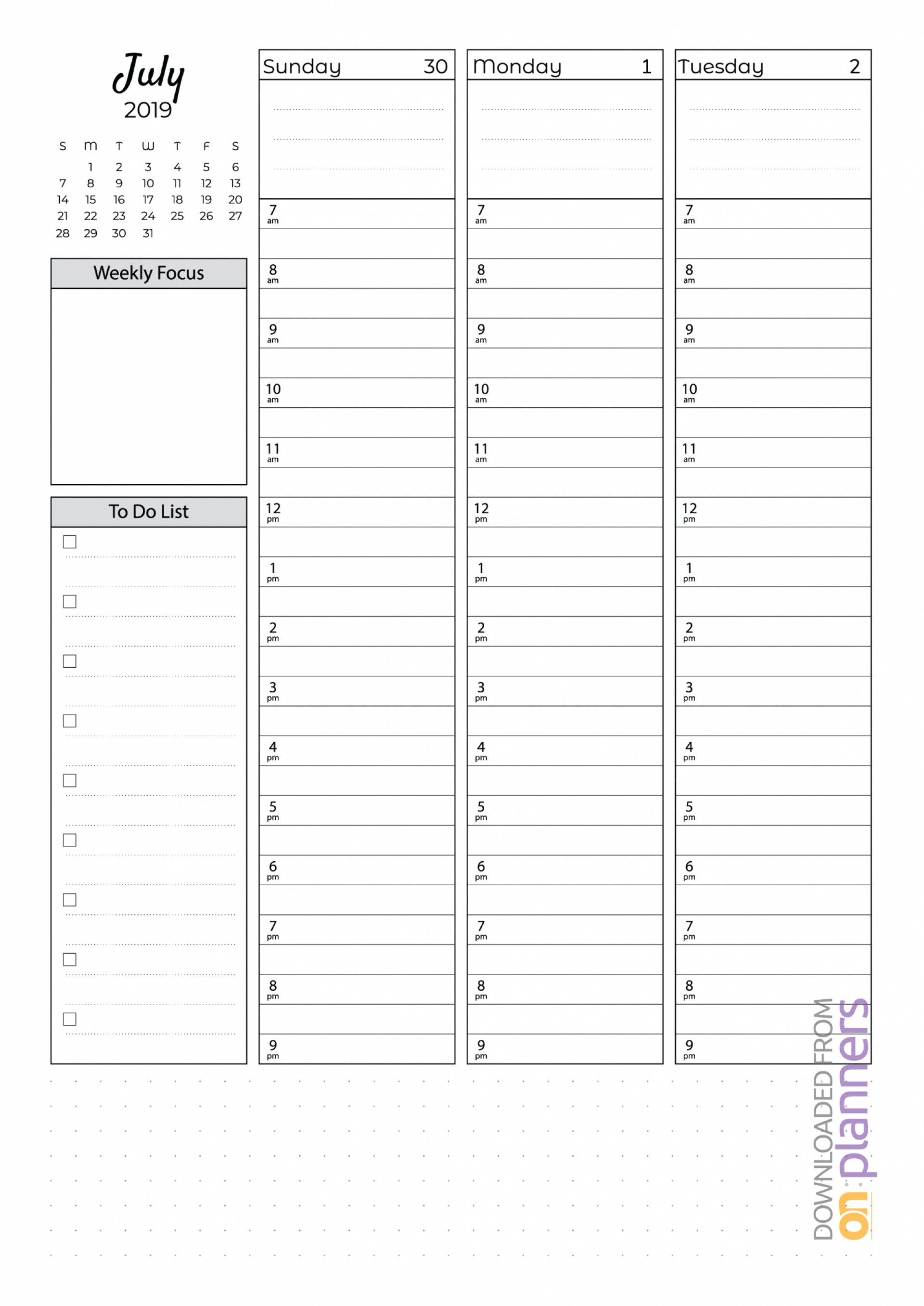 034 Weekly Hourly Planner Template Word Ideas Daily Shocking throughout Free Hourly Planner Template