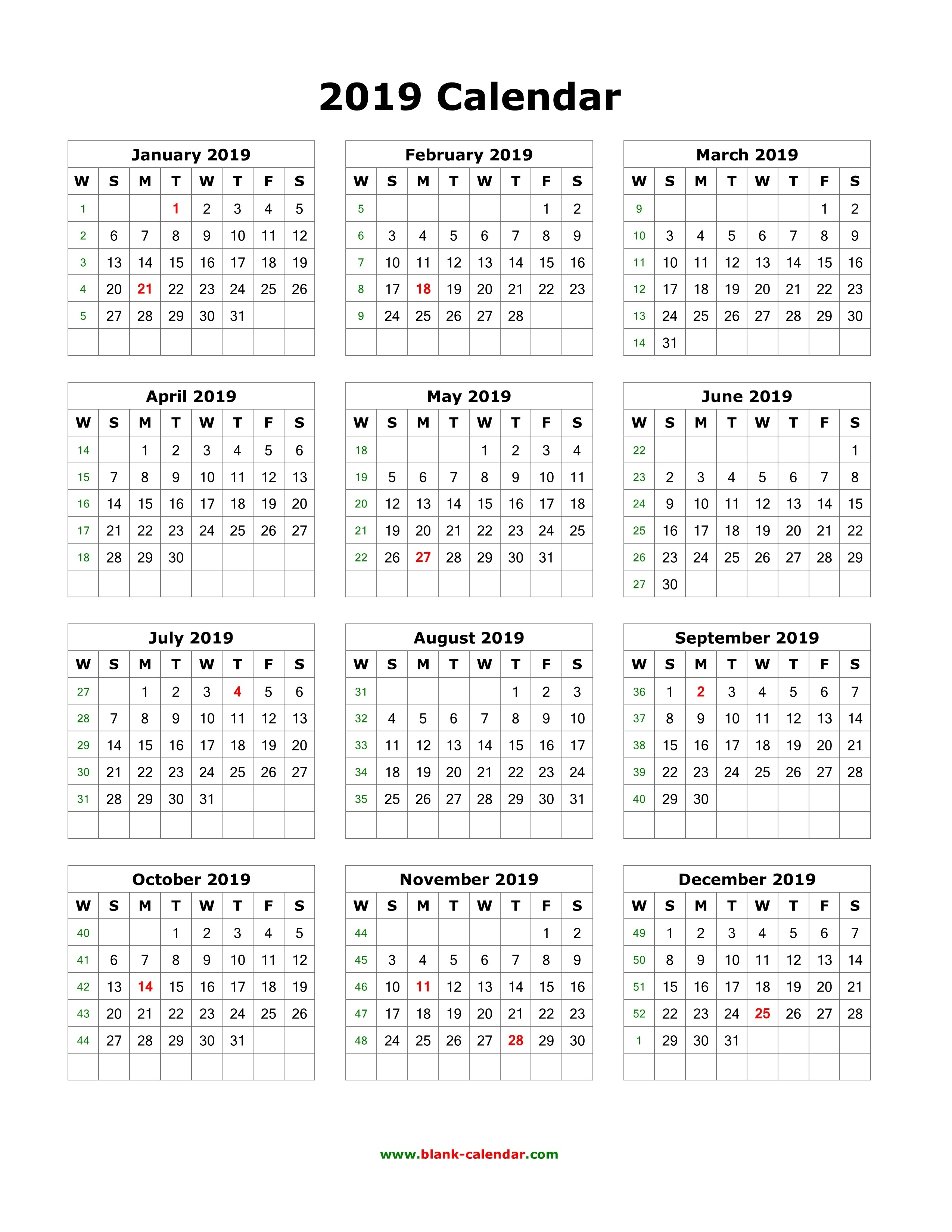 12 Month One Page Calendar | Example Calendar Printable inside Printable 12 Month Calendar On One Page