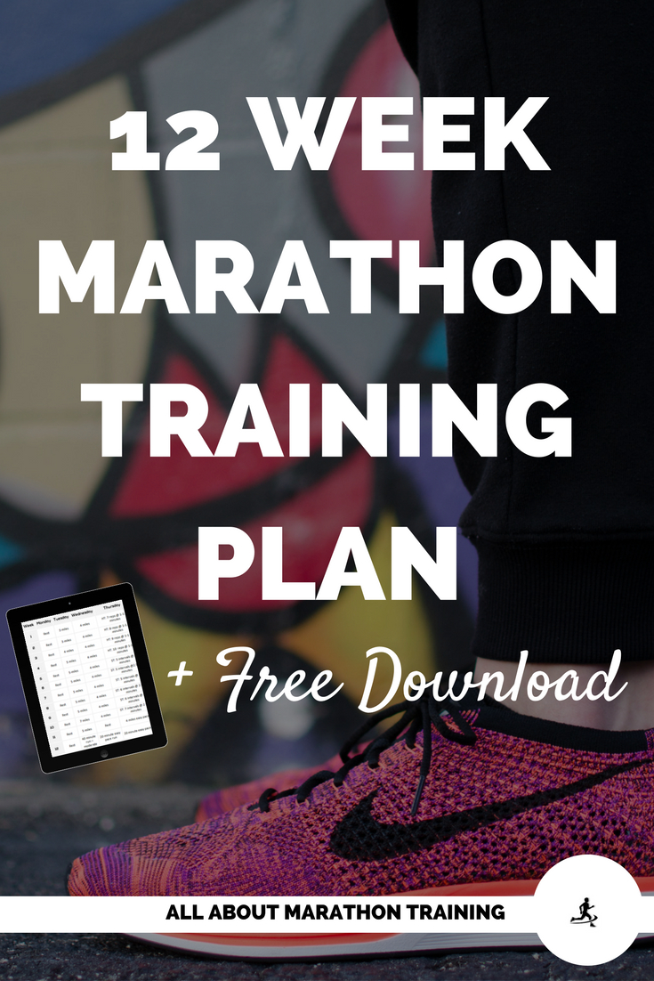 12 Week Marathon Training Schedule: Intermediate Plan with regard to 12 Hours By 12 Weeks Pdf