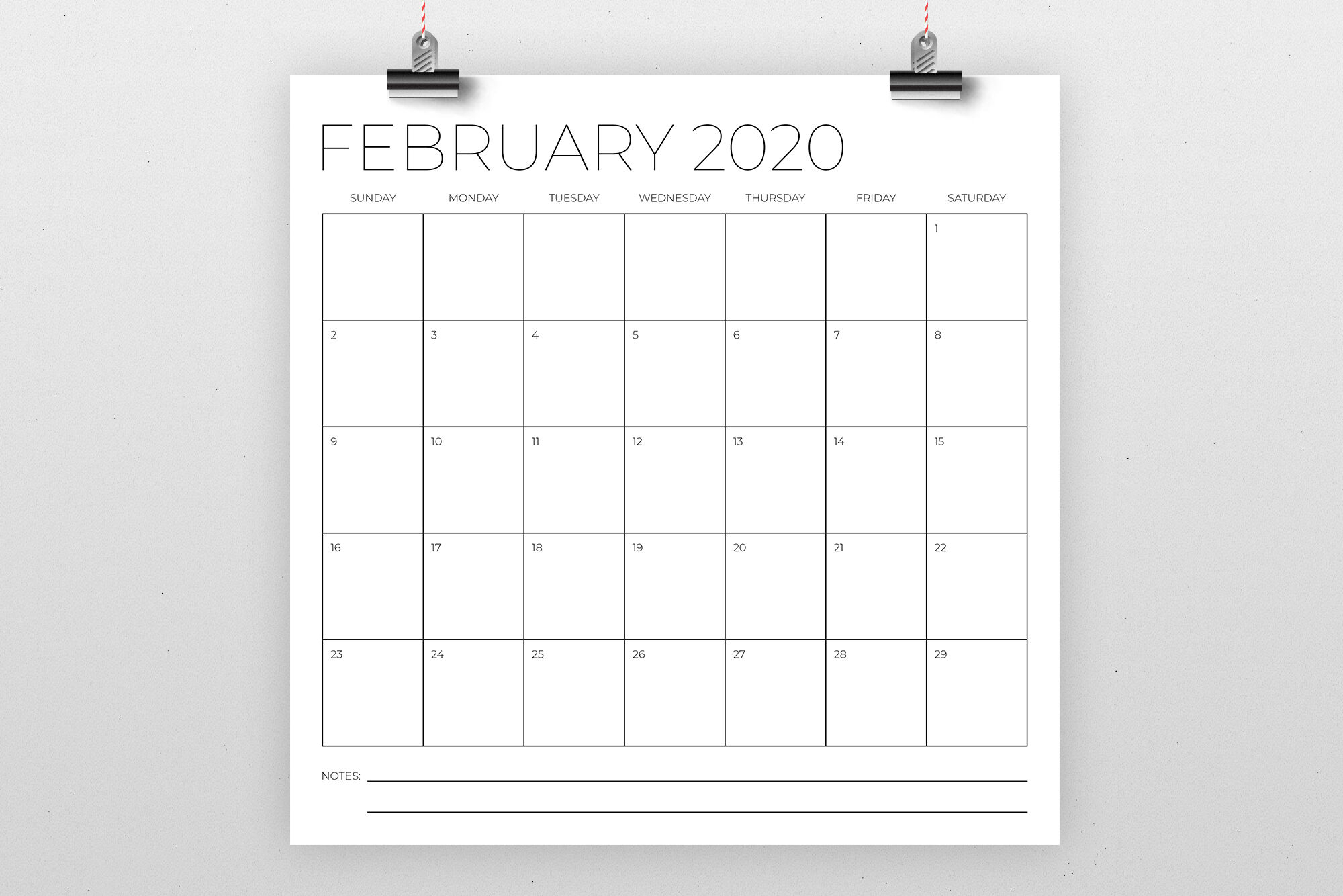12 X 12 Inch Minimal 2020 Calendar By Running With Foxes for 12X12 Calendar Template