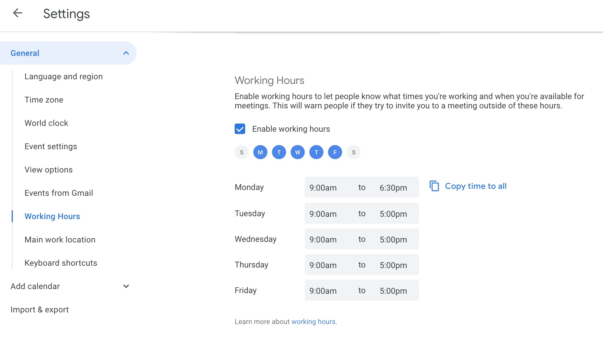 20 Ways To Use Google Calendar To Maximize Your Day In 2020 in Google Calendar Hide Non Working Hours