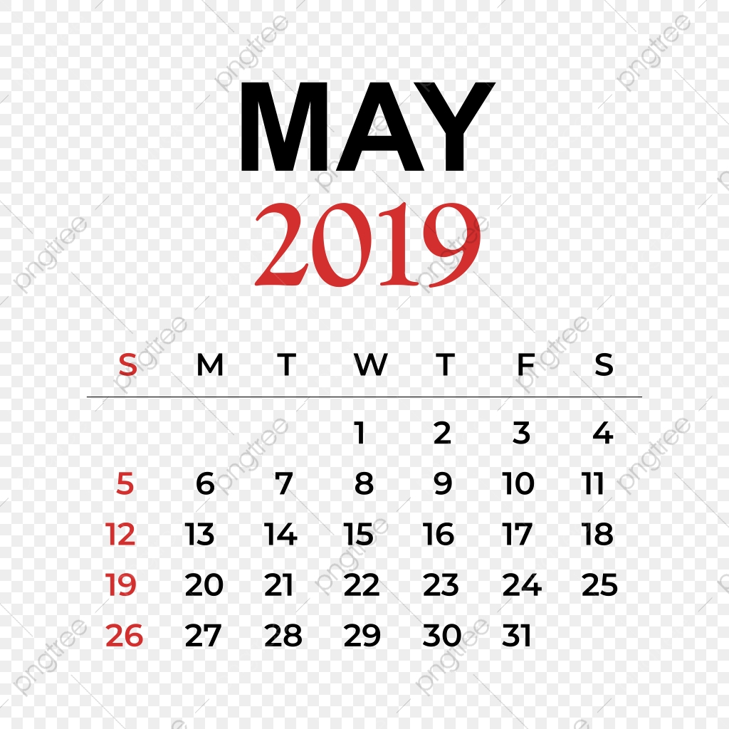 2019 Calendar May Month, Calendar, Year, Week Png And Vector with November Calendar 2020 Transparent