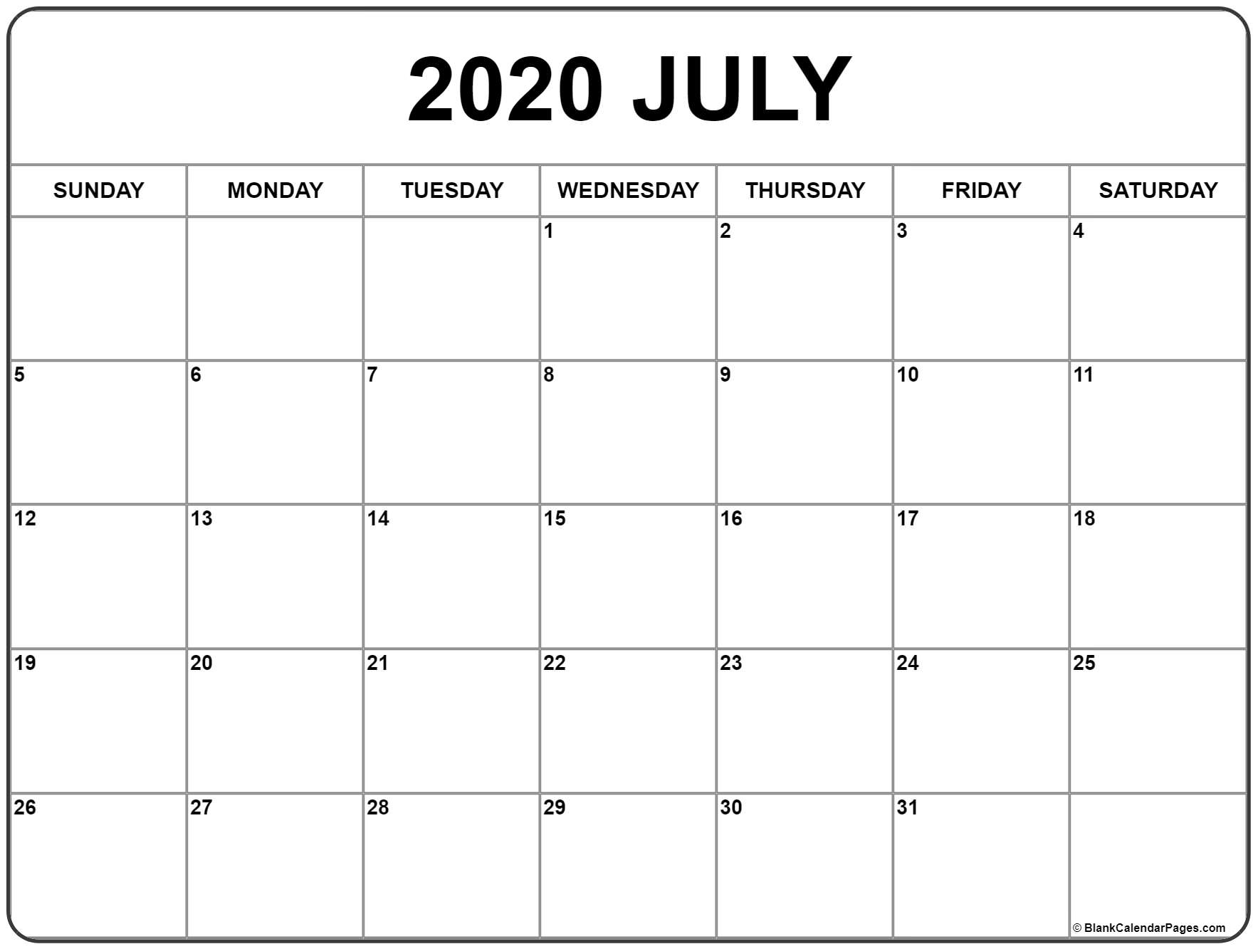 2020 And 2015 Blank Calendar Printable  Yatay inside Free Printable 5 Day Monthly Calendar 2020