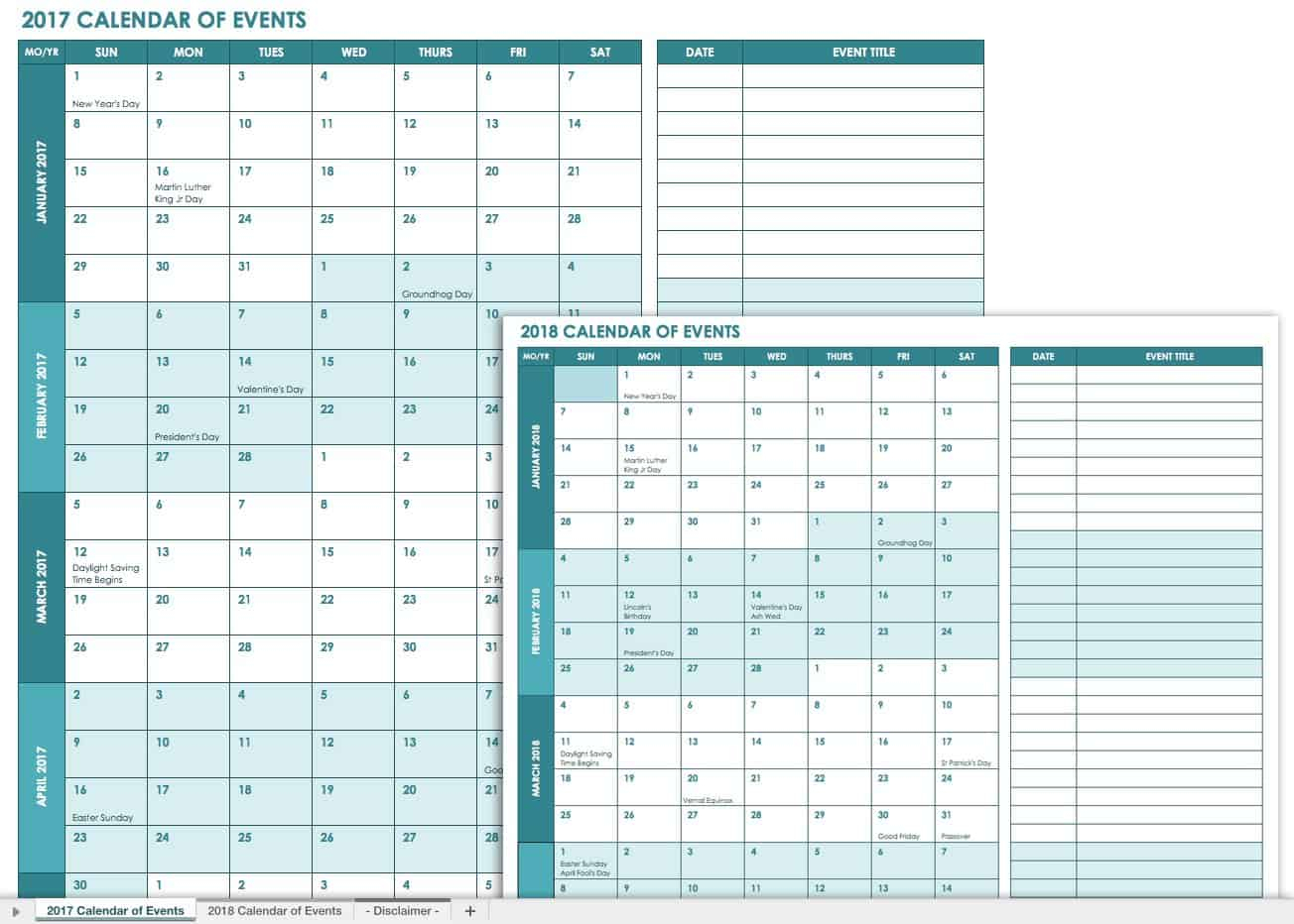 21 Free Event Planning Templates | Smartsheet pertaining to Event Planning Template Excel