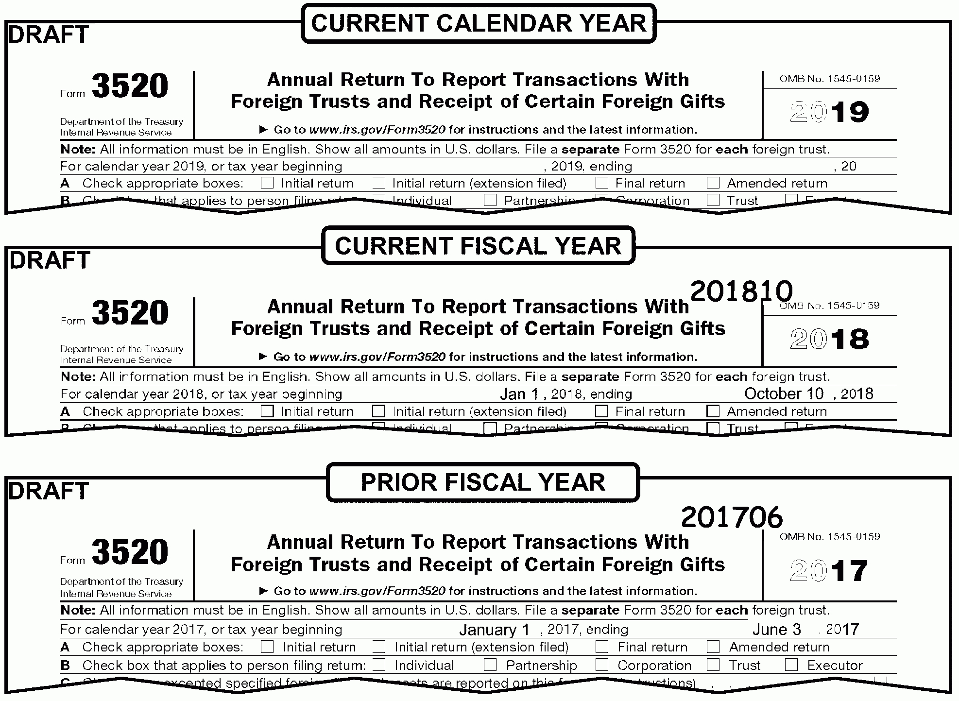 3.21.19 Foreign Trust System | Internal Revenue Service with regard to Isabel A Calendar Year Taxpayer