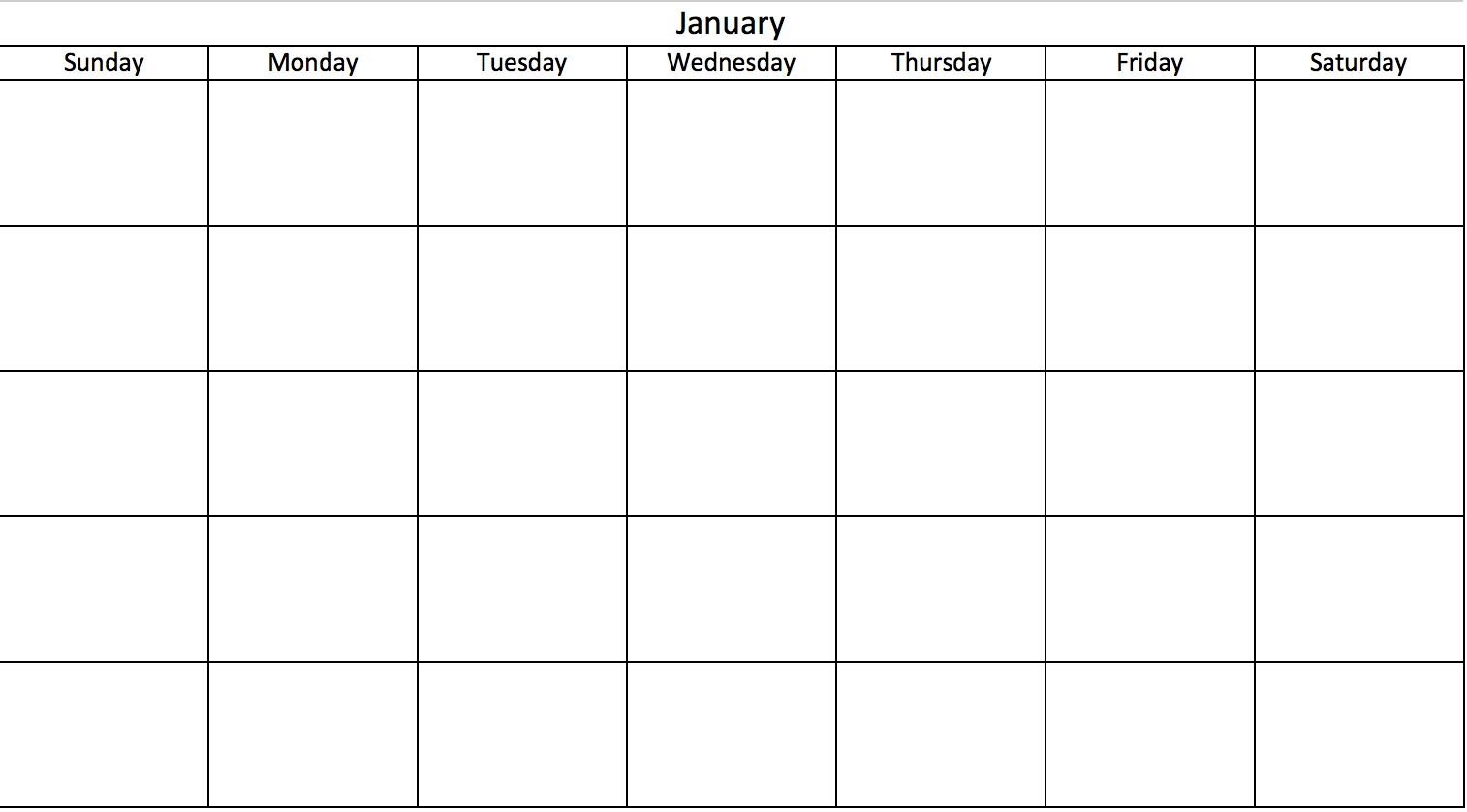 30 Day Calendar Template  Yatay.horizonconsulting.co inside Blank 30 Day Challenge Calendar