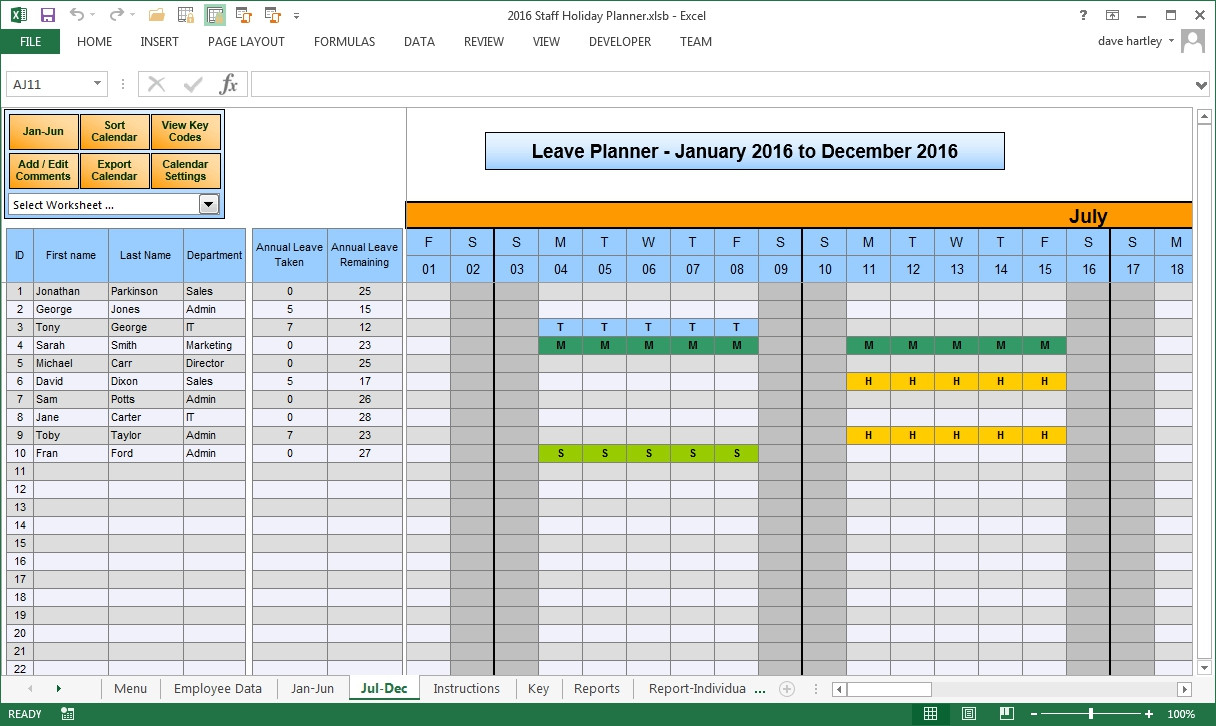30 Excel Pto Tracker Template | Andaluzseattle Template Example with Pto Calendar Template