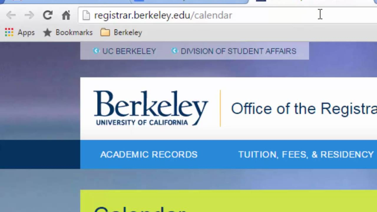 Academic Calendar To Bcal regarding Berkeley Academic Calender