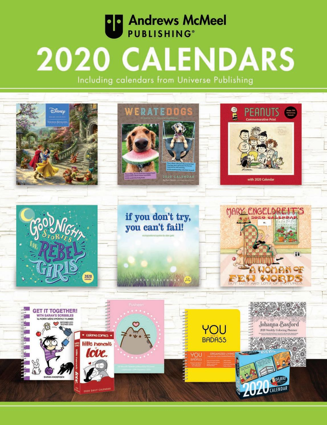 Andrews Mcmeel Publishing 2020 Calendar Catalog By Andrews pertaining to Mayan Calendar Gender 2020
