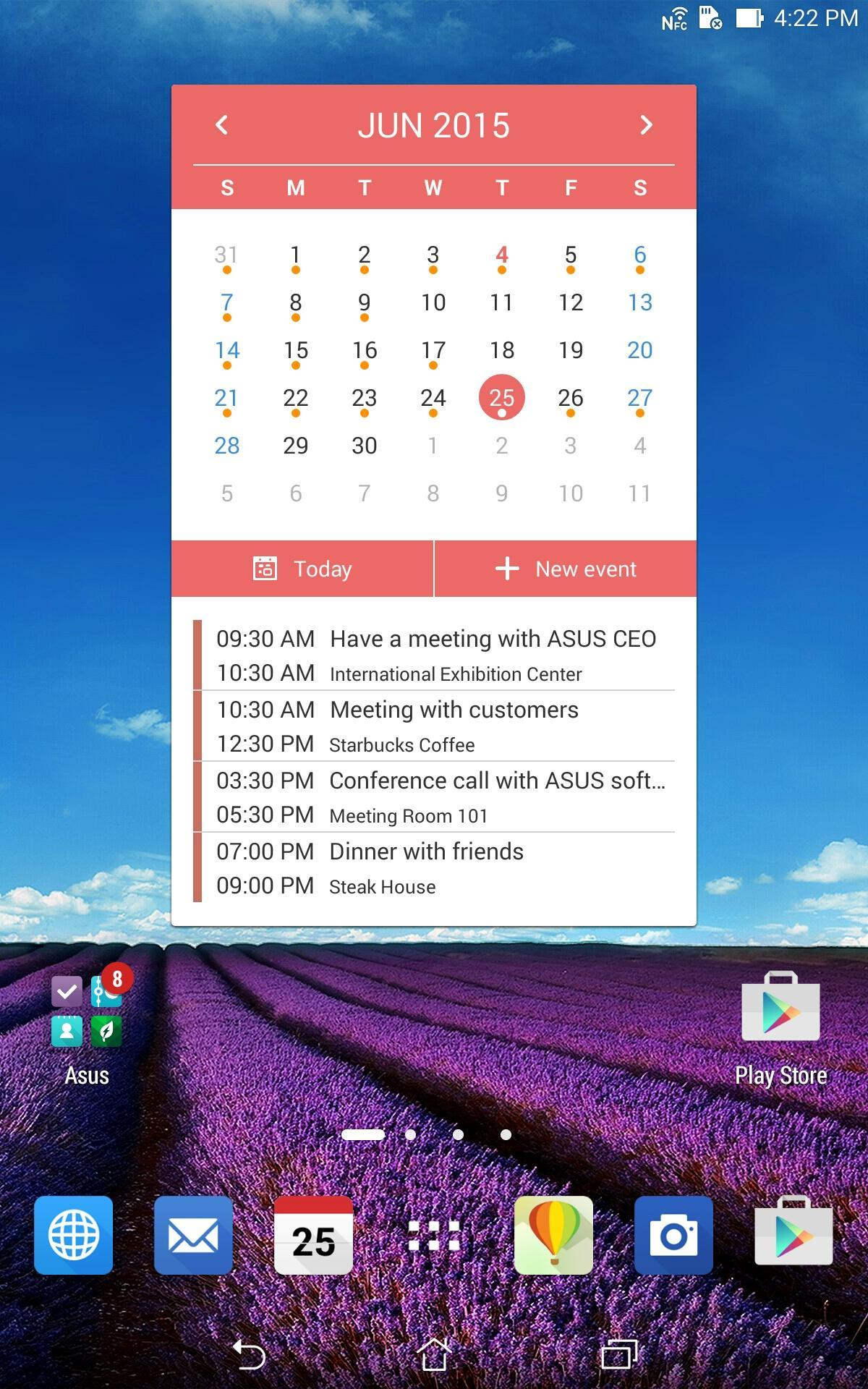 Asus Calendar For Android  Apk Download inside Asus Calendar Apk