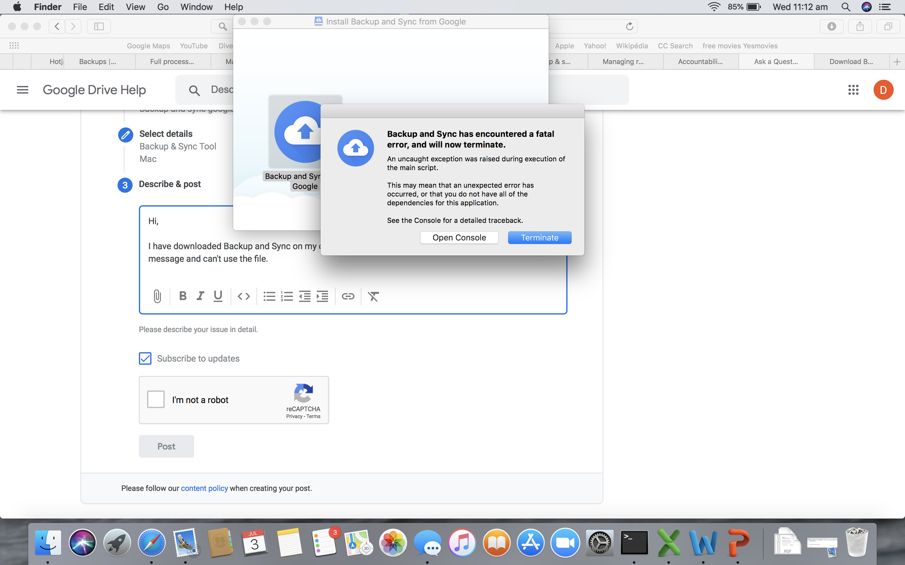 Backup And Sync Google Drive Not Working On Mac  Google with regard to Mac Calendar Icon Not Updating