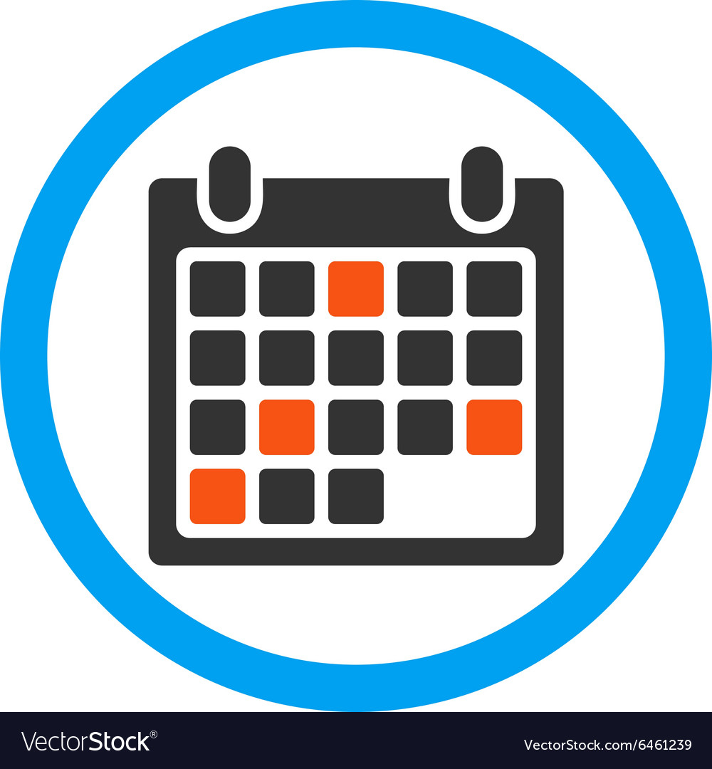 Calendar Appointment Rounded Icon throughout Calendar Icon Round