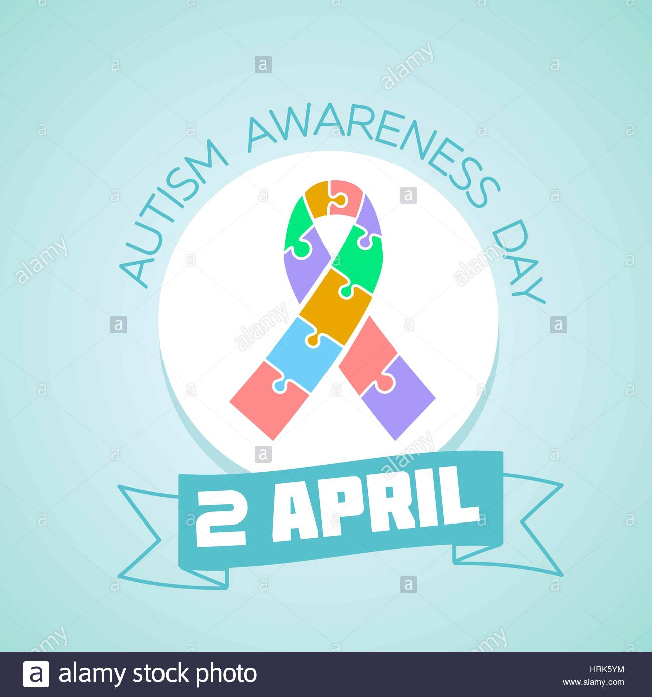 Calendar For Each Day On April 2. Holiday  Autism Awareness inside Css Calendar Icon