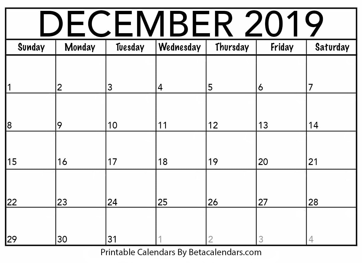 Calendar From Dec 2019 Until Dec 2019 | Example Calendar in December 2020 Calendar Beta Calendars