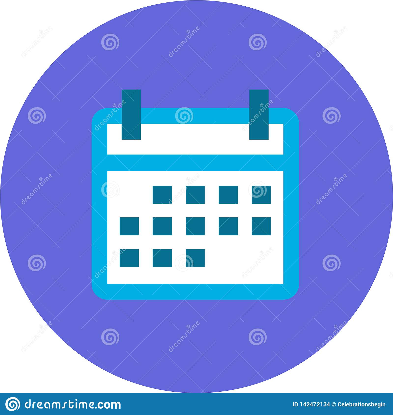 Calendar Icon For Android, Ios Applications And Web pertaining to Calendar Icon Android