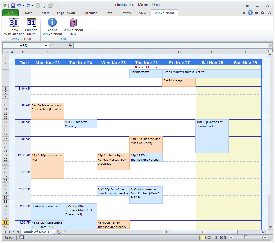 Calendar Maker &amp; Calendar Creator For Word And Excel in Google Calendar Excel Import Template