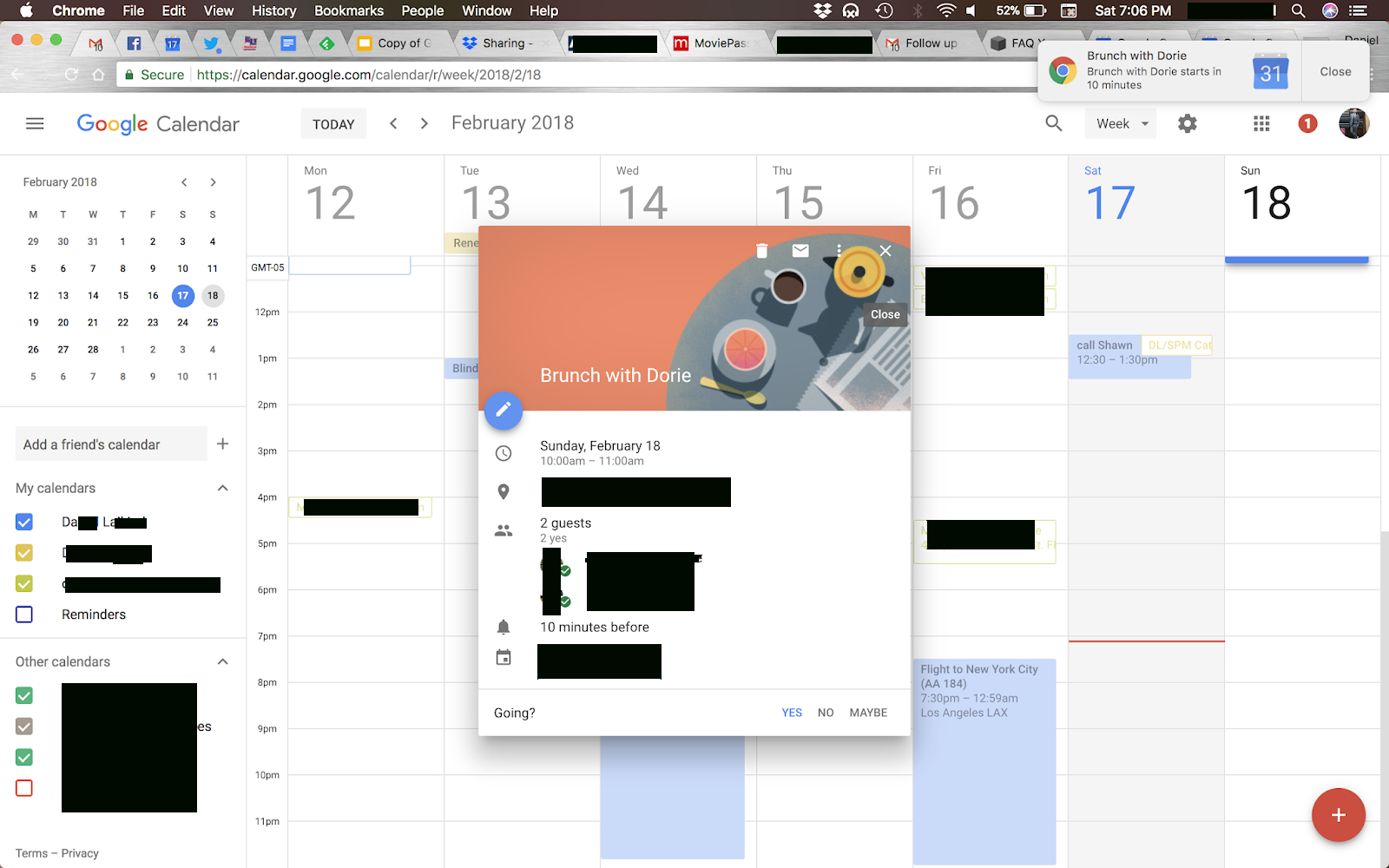 Calendar Notifications Pop Up At The Wrong Time?  יומן with Google Calendar Desktop Notifications Vs Alerts