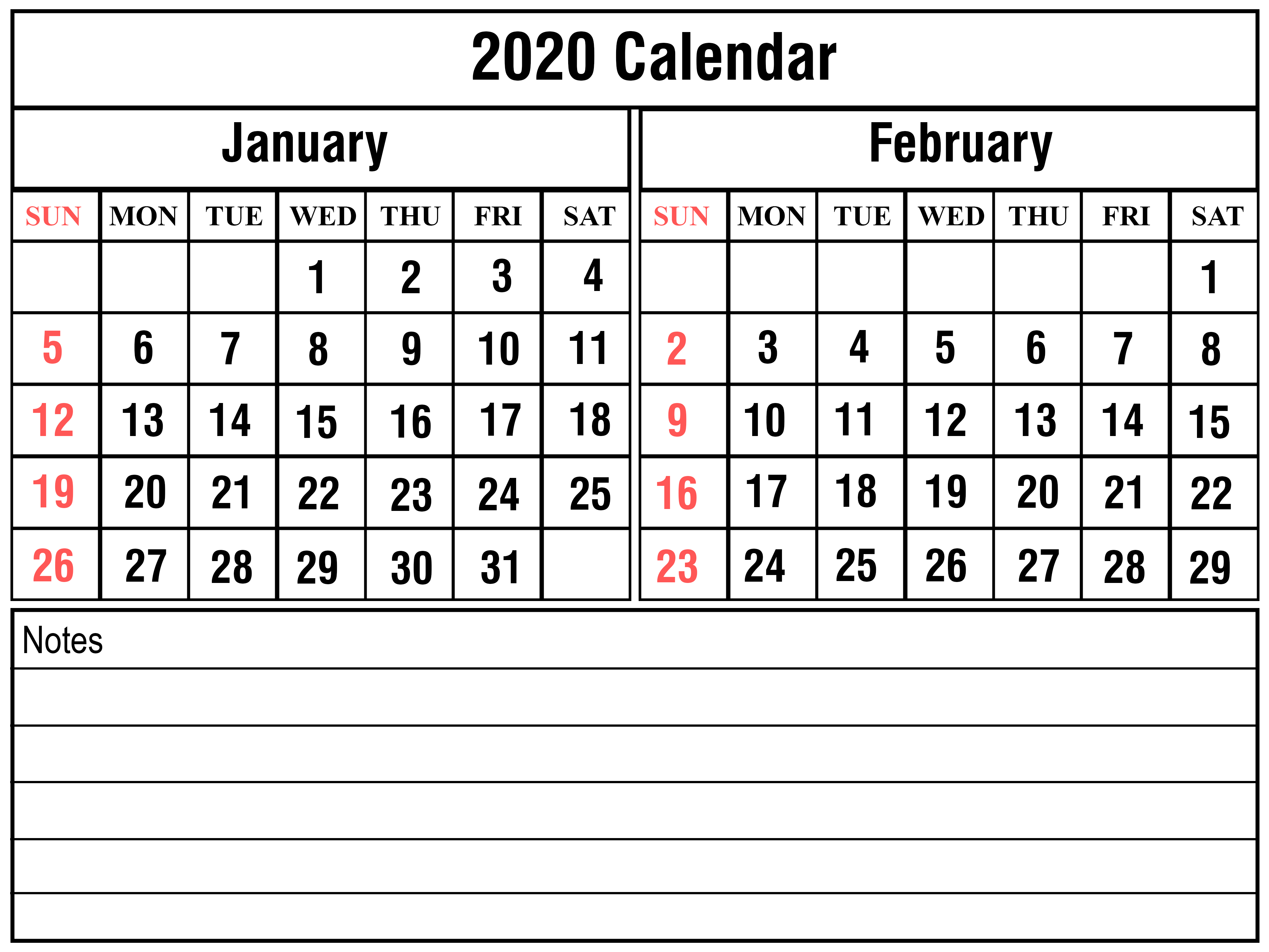 Calendar School  Free Printable &amp; Blank Calendar (Yearly with regard to Waterproof Calendar January 2020
