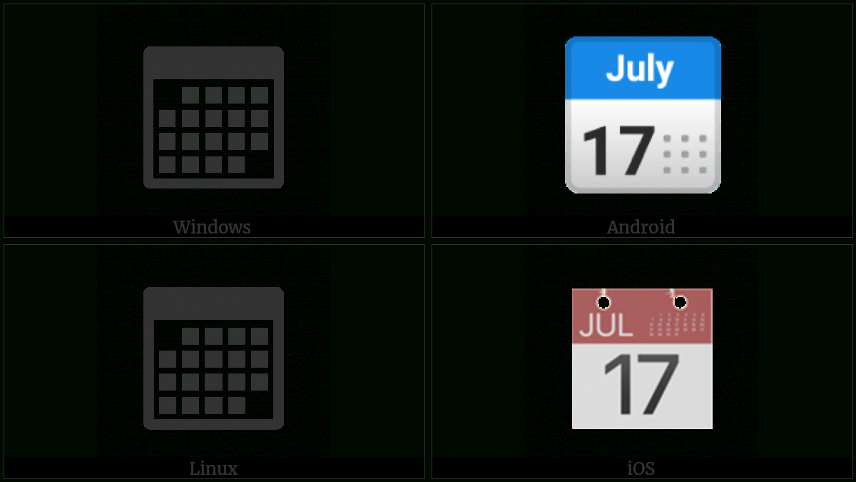 Calendar | Utf8 Icons with regard to Calendar Icon Unicode