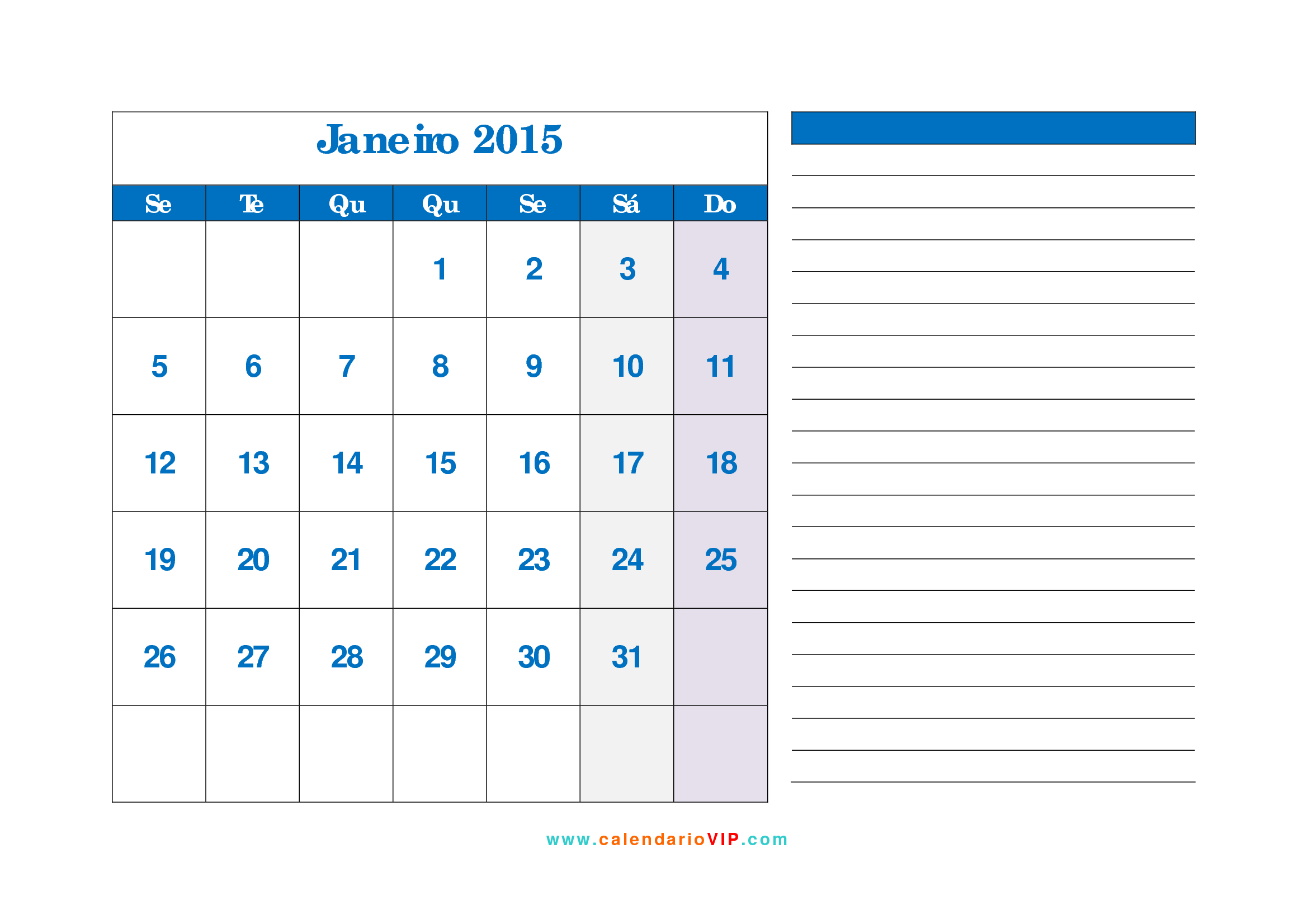 Calendário Dezembro 2015 Para Imprimir  Calendáriovip for Calendario Dezembro De 2015