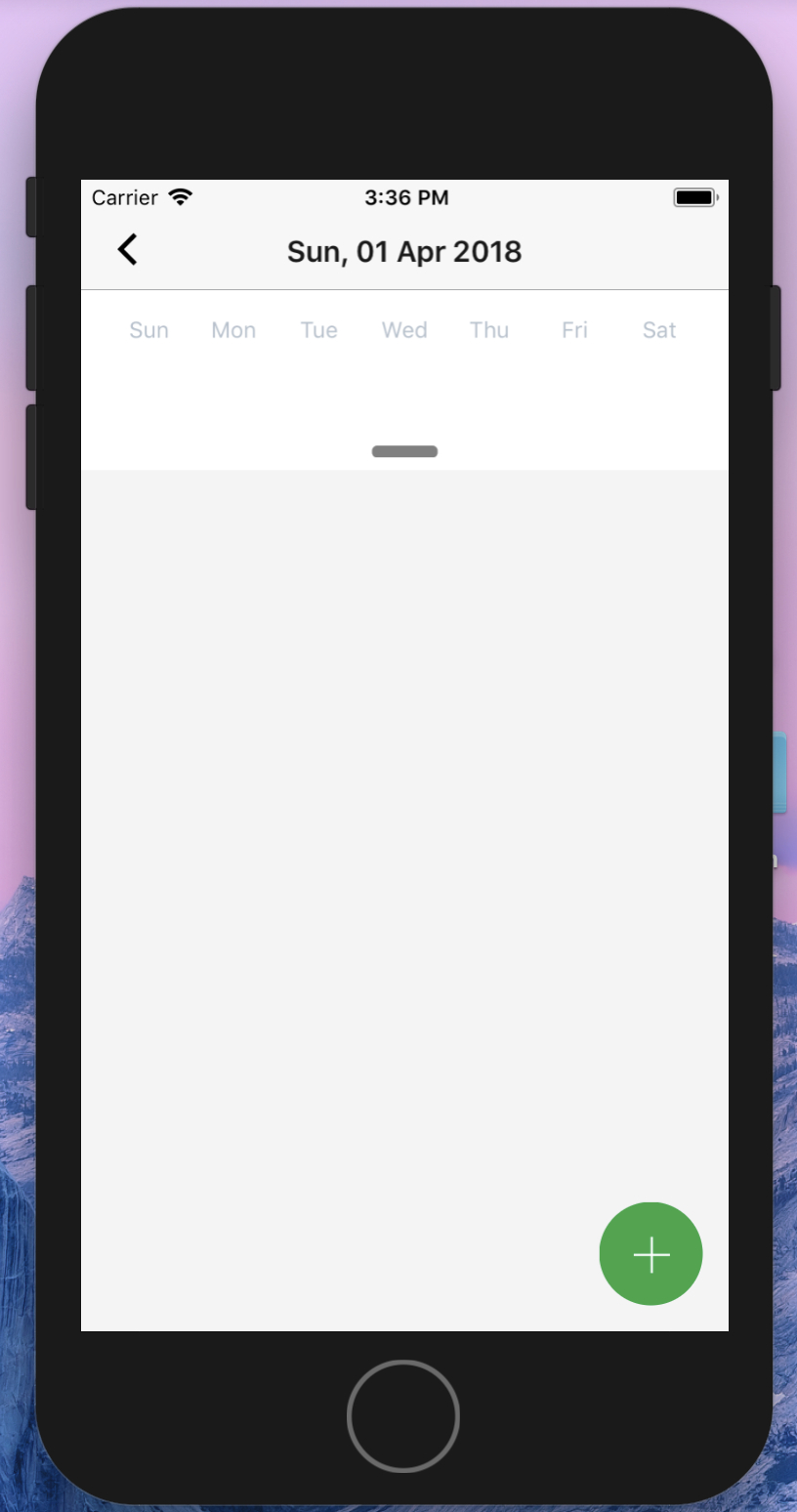 Calenderlist In Agenda Component Doesn&#039;t Show  Render with React-Native-Calendars Agenda Example