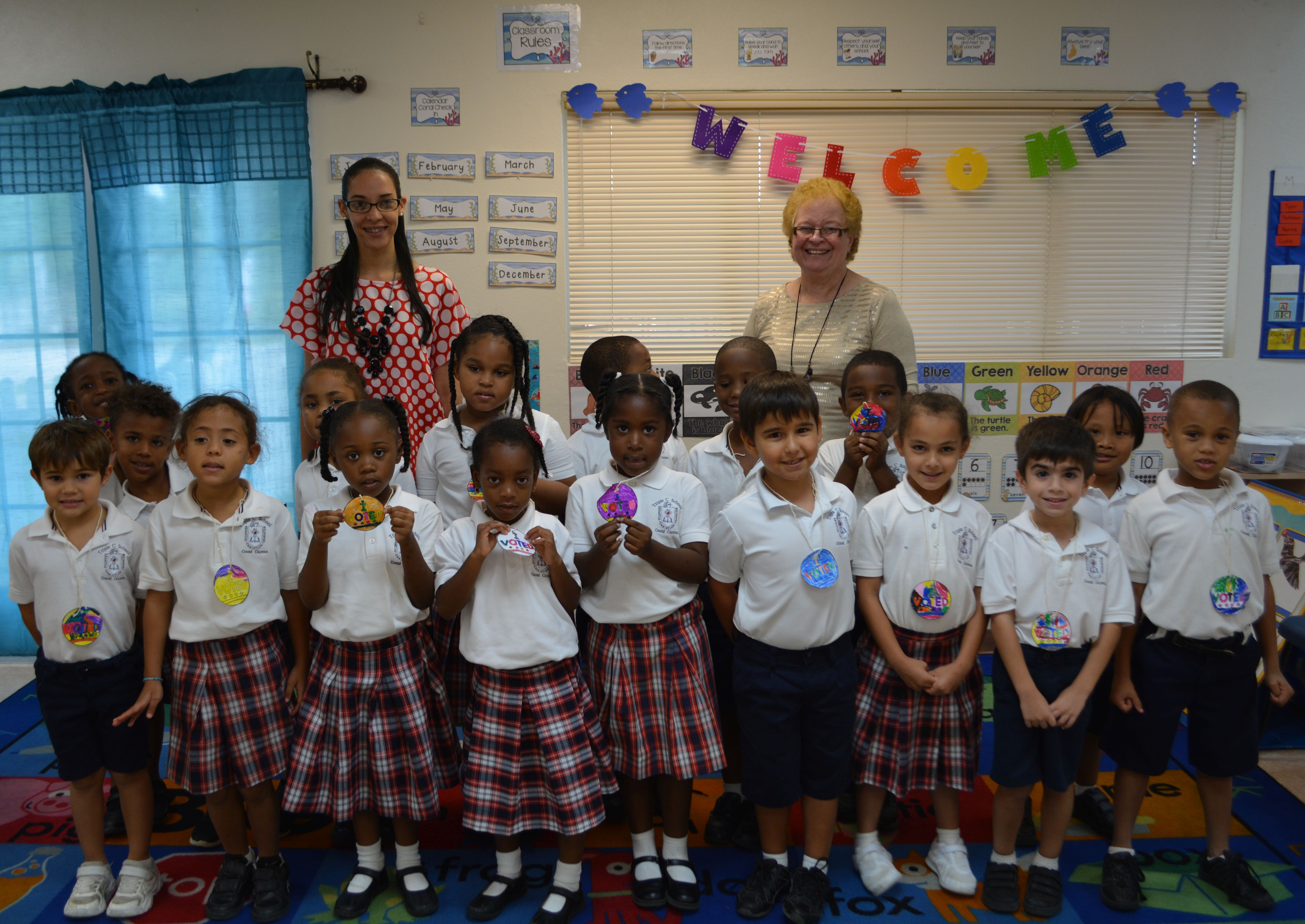 Cayman Islands&#039; Triple C Kindergarten Students Get A Voting throughout Triple C School Calendar