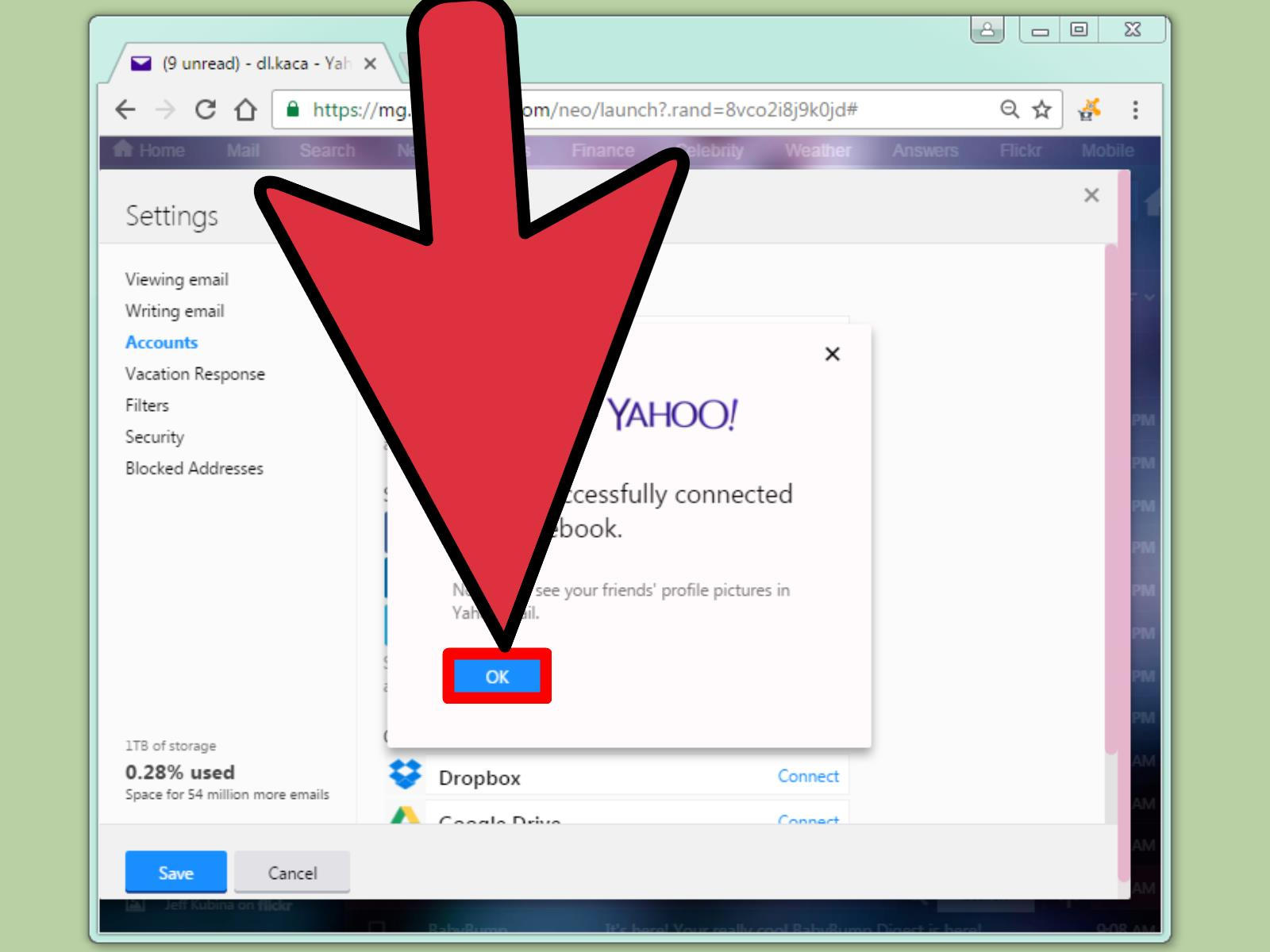 Как Связать Yahoo Mail С Facebook throughout How To Connect Yahoo To Facebook