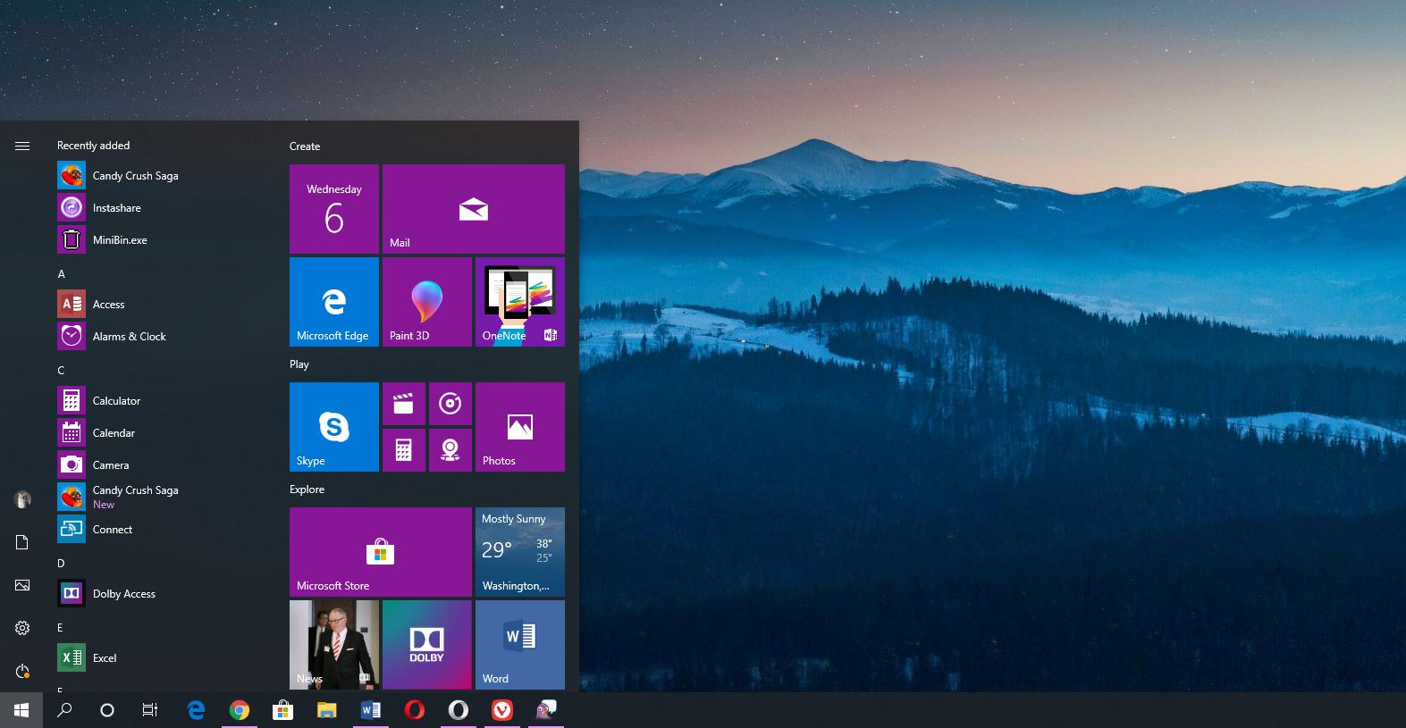 Сборка Windows 10 18351 Доступна Для Установки inside Calendar Gadget Windows 10