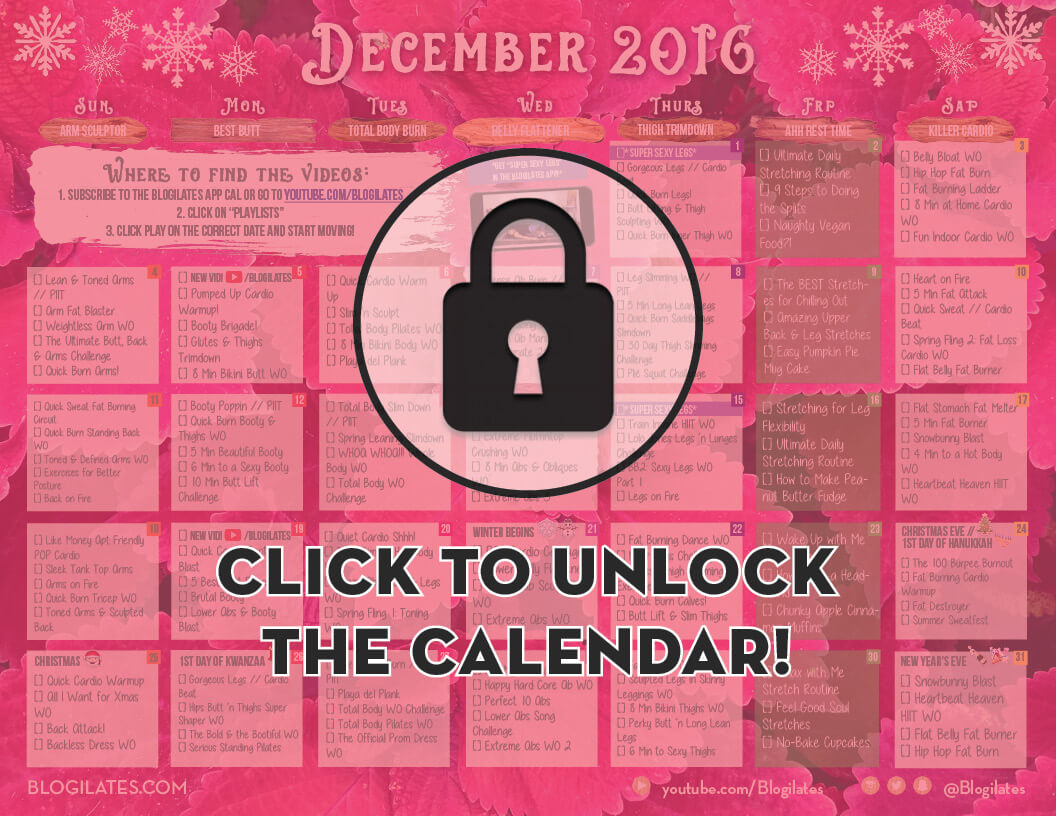 Dec2016Finallock – Blogilates inside Blogilates December 2020