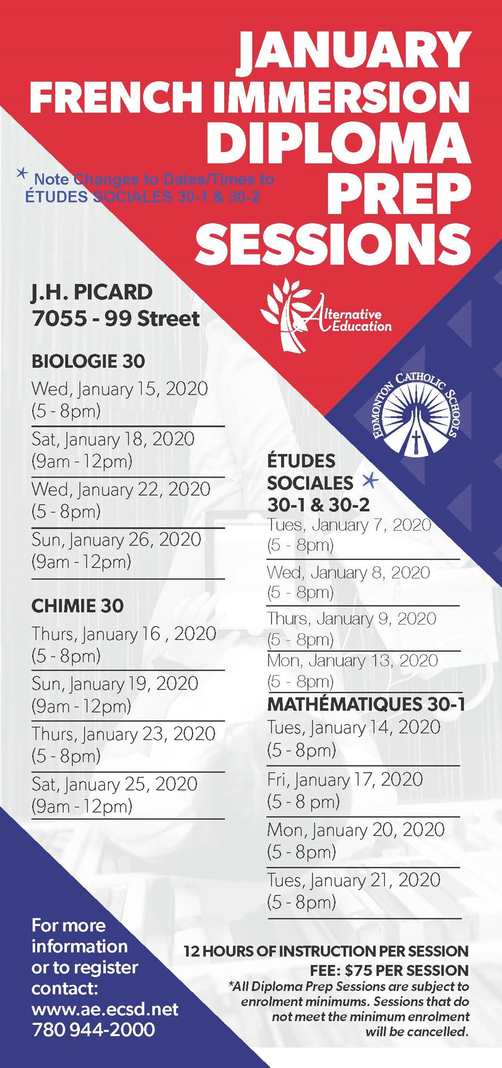 Edmonton Catholic Schools within Jh Picard Calendar