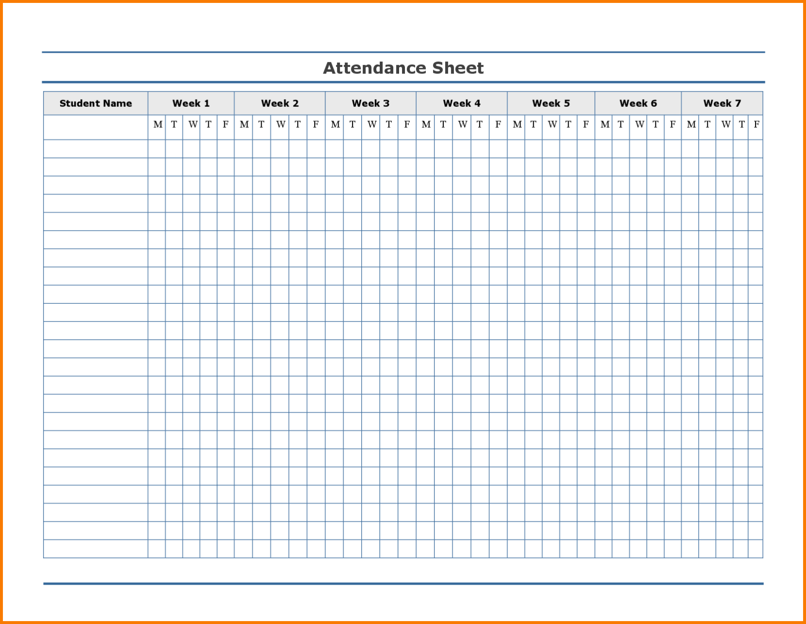 Employee Attendance Record Sheet Printable | Attendance with regard to Free Printable 2020 Employee Attendance Calendar