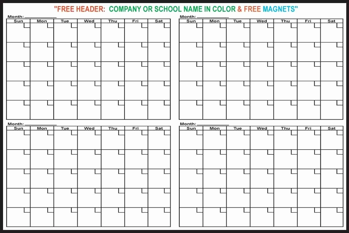 Fine 4 Page Printable Calendar : Mini Calendar Template intended for Printable Calendar 4 Months Per Page
