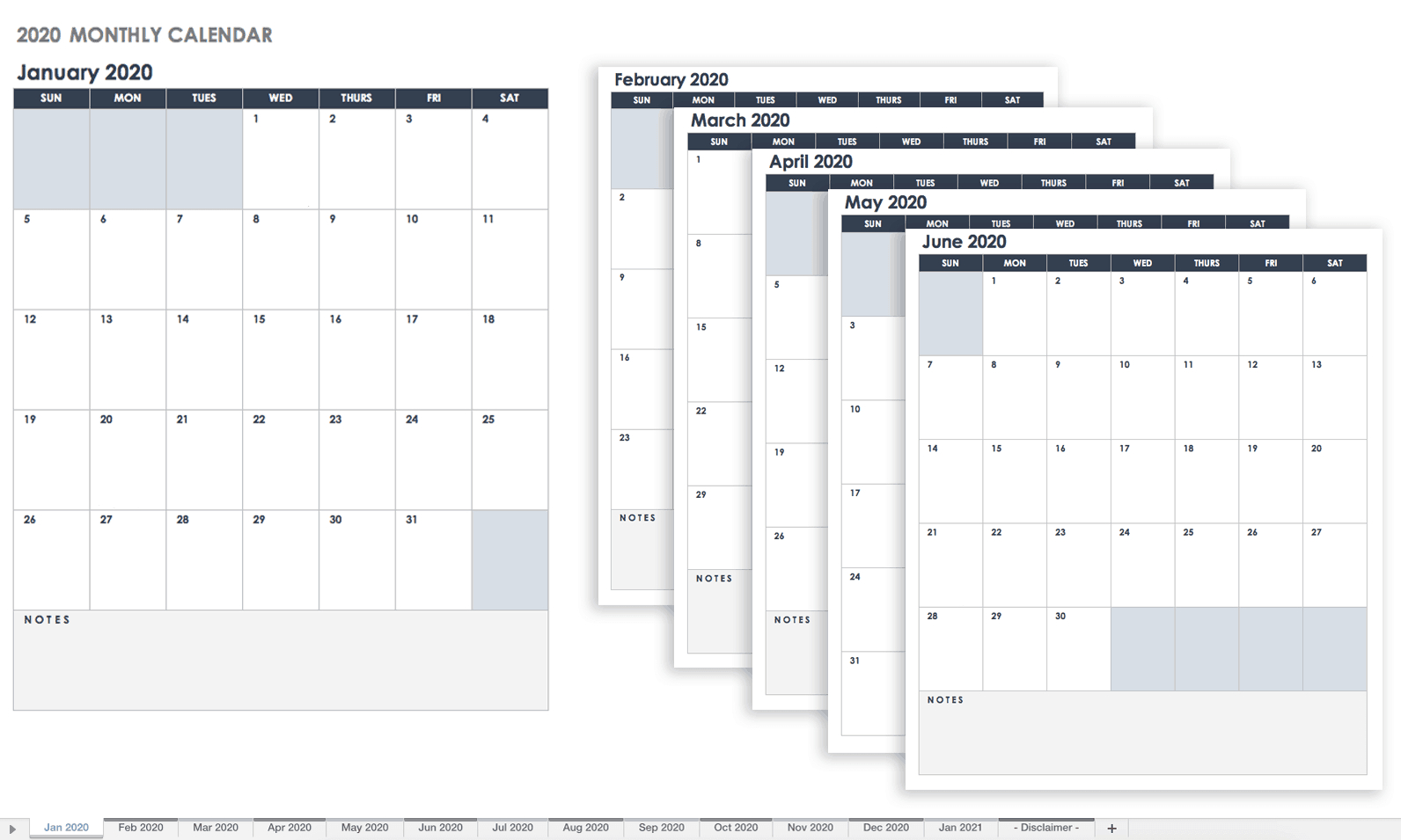 Free Google Calendar Templates | Smartsheet pertaining to Google Calendar Printable Template