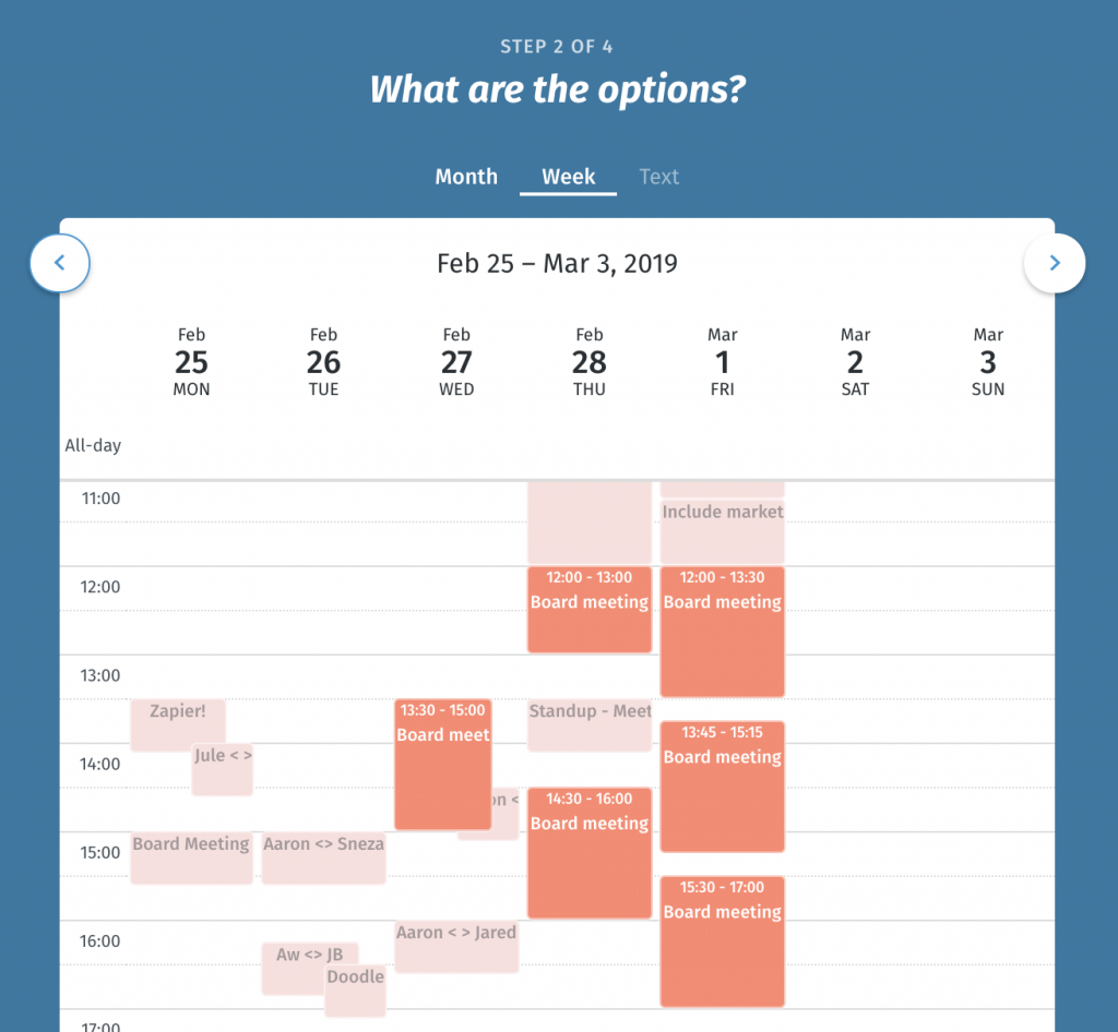 schedule creator template