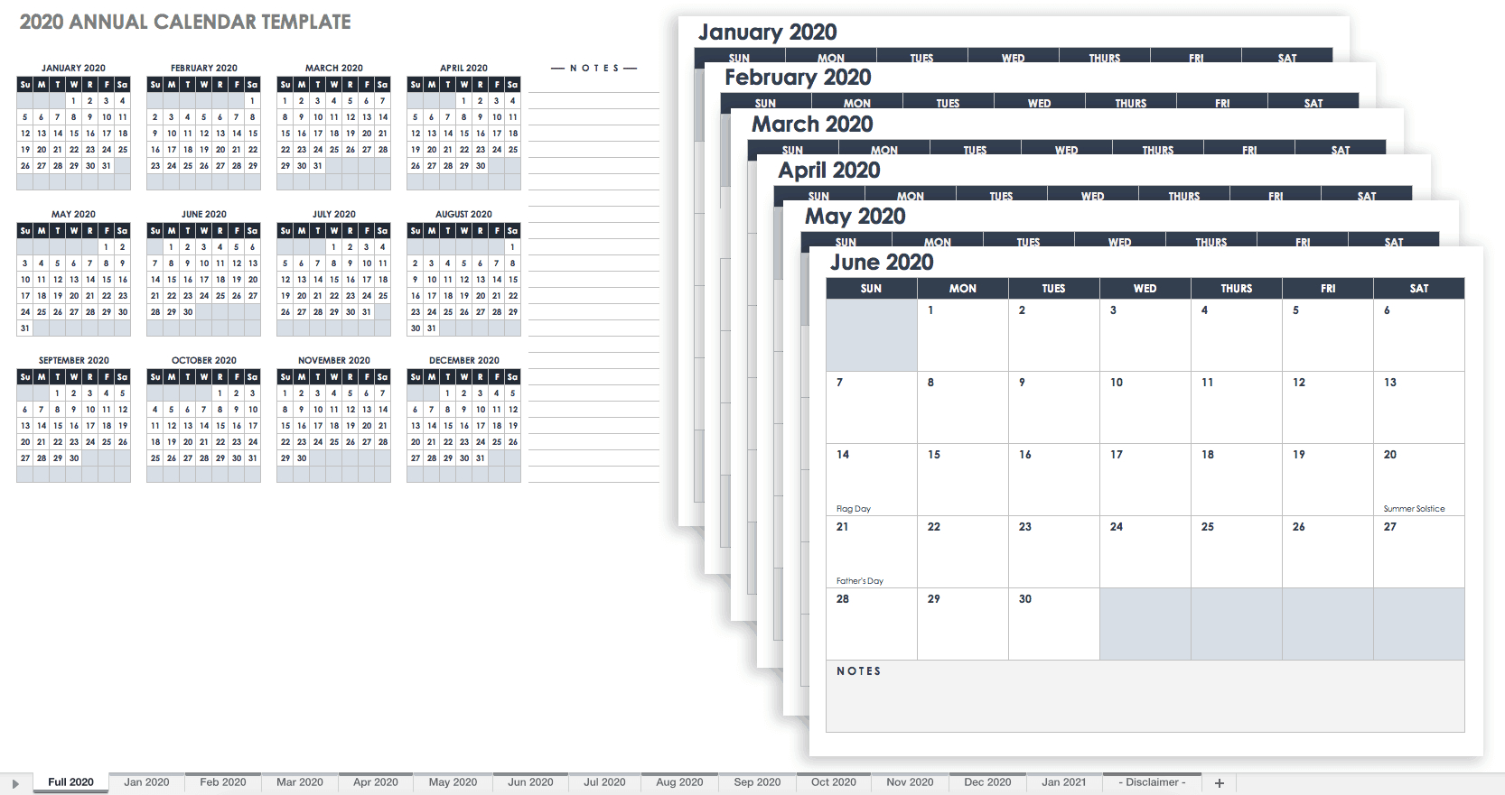 Free, Printable Excel Calendar Templates For 2019 &amp; On within Monthly Calendar In Excel