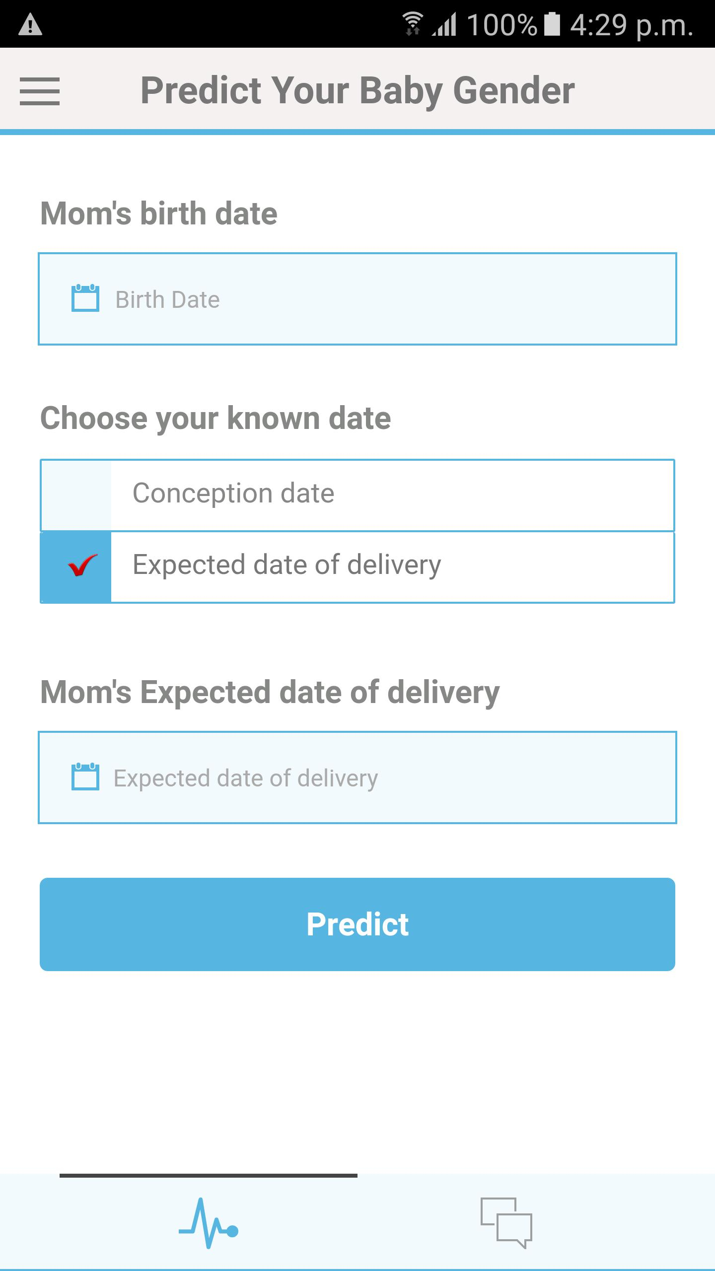 Gender Predictor  Predict Baby Gender Boy R Girl For pertaining to Mayan Gender Calendar