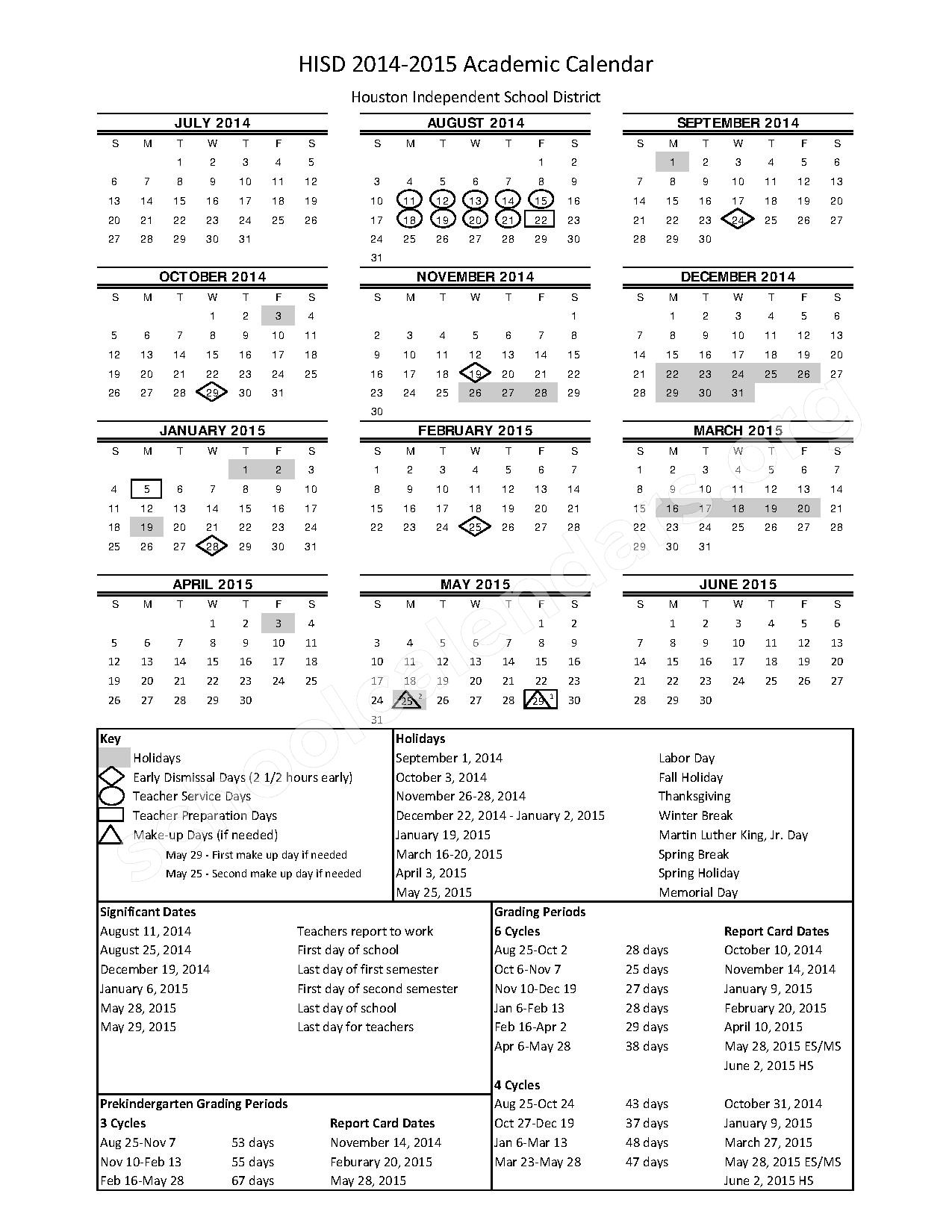 Hisd School Calendar For 2018 Syrian Civil War within Hisd Calendar 2018-19