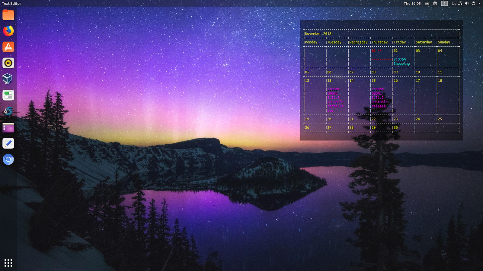 How To Embed A Google Calendar Widget On Your Linux Desktop with How To Make Google Calendar Desktop Background