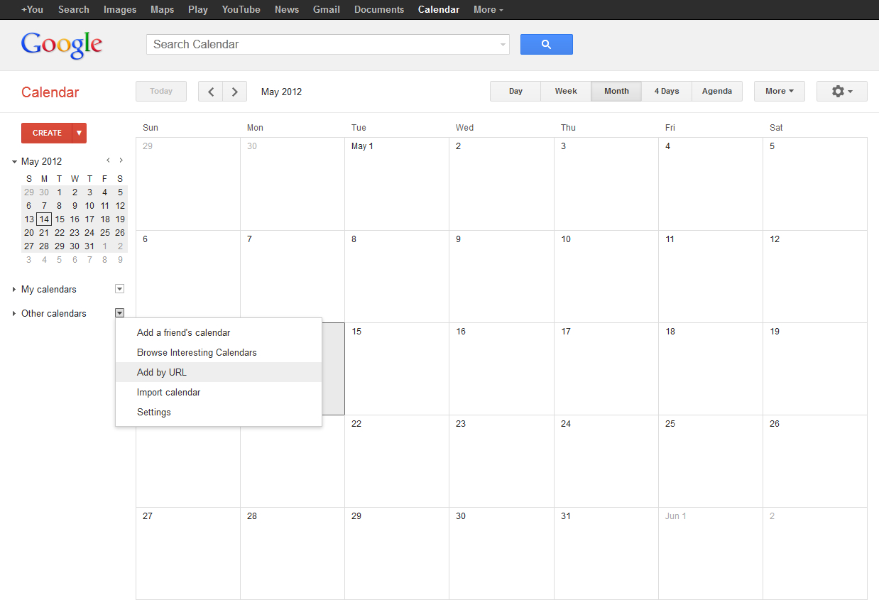 How To View A Kerio Connect Calendar In Google Calendar within Kerio Shared Calendar Outlook