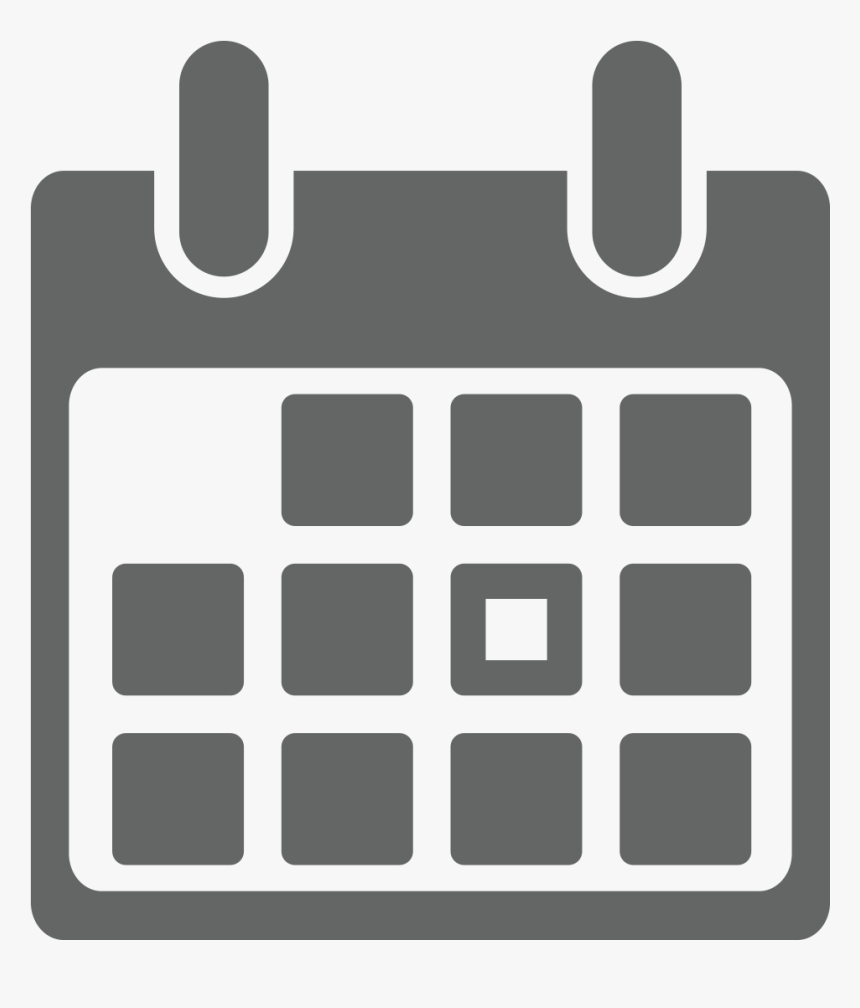 Icons Transparent Calendar  Calendar Icon Grey Png, Png inside Calendar Icon Png