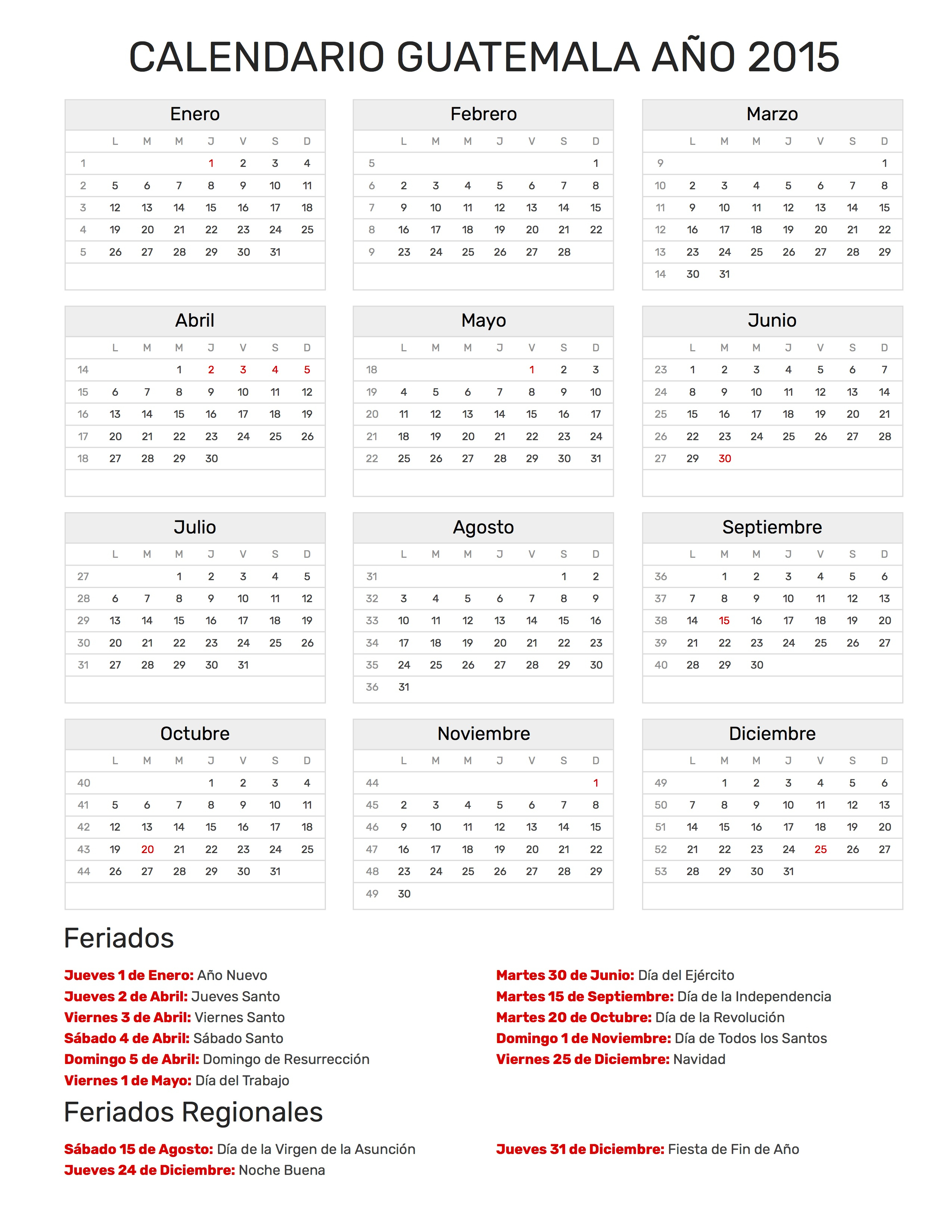 Index Of Printcalendarioclasico2015 for Calendario 2015 Para Imprimir