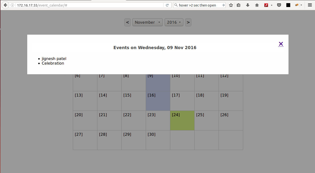 Introducing Php Event Calendar Using Jquery To Manage Events with Php Calendar Event Scheduler Code