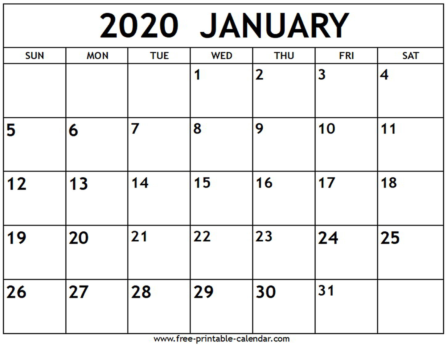 January 2020 Calendar Printable Templates Holidays pertaining to Kindergarten Monthly Calendar Printable