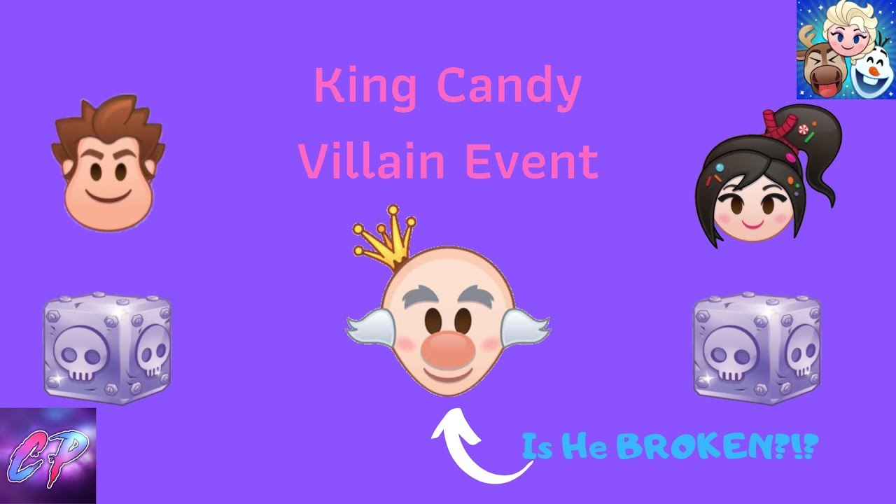King Candy Villain Event, Is He Actually Broken?!? | Disney Emoji Blitz throughout Emoji Blitz Events 2020