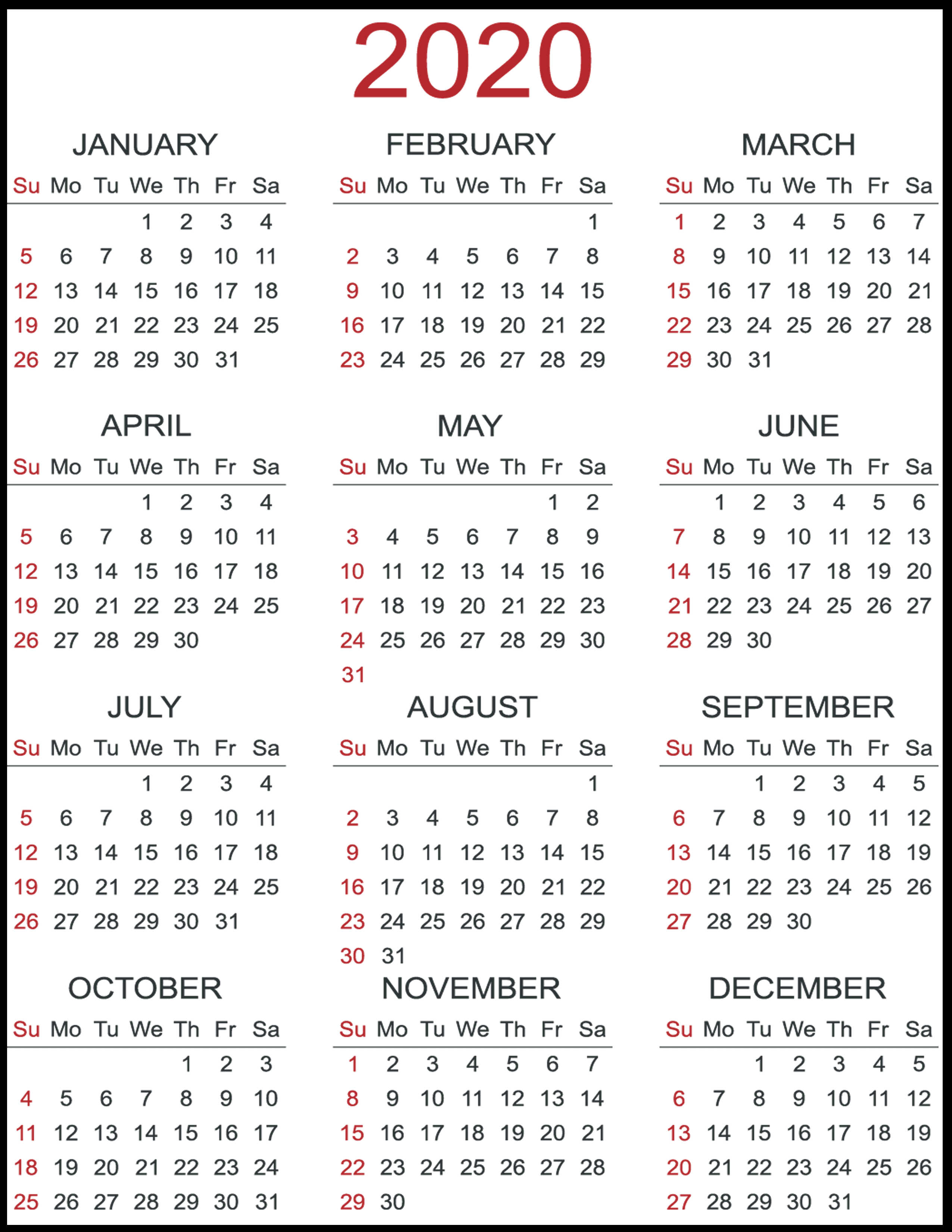Largest Collect About Png Education Calendar 2020 Pdf with Ocsb 2020-20 Calendar