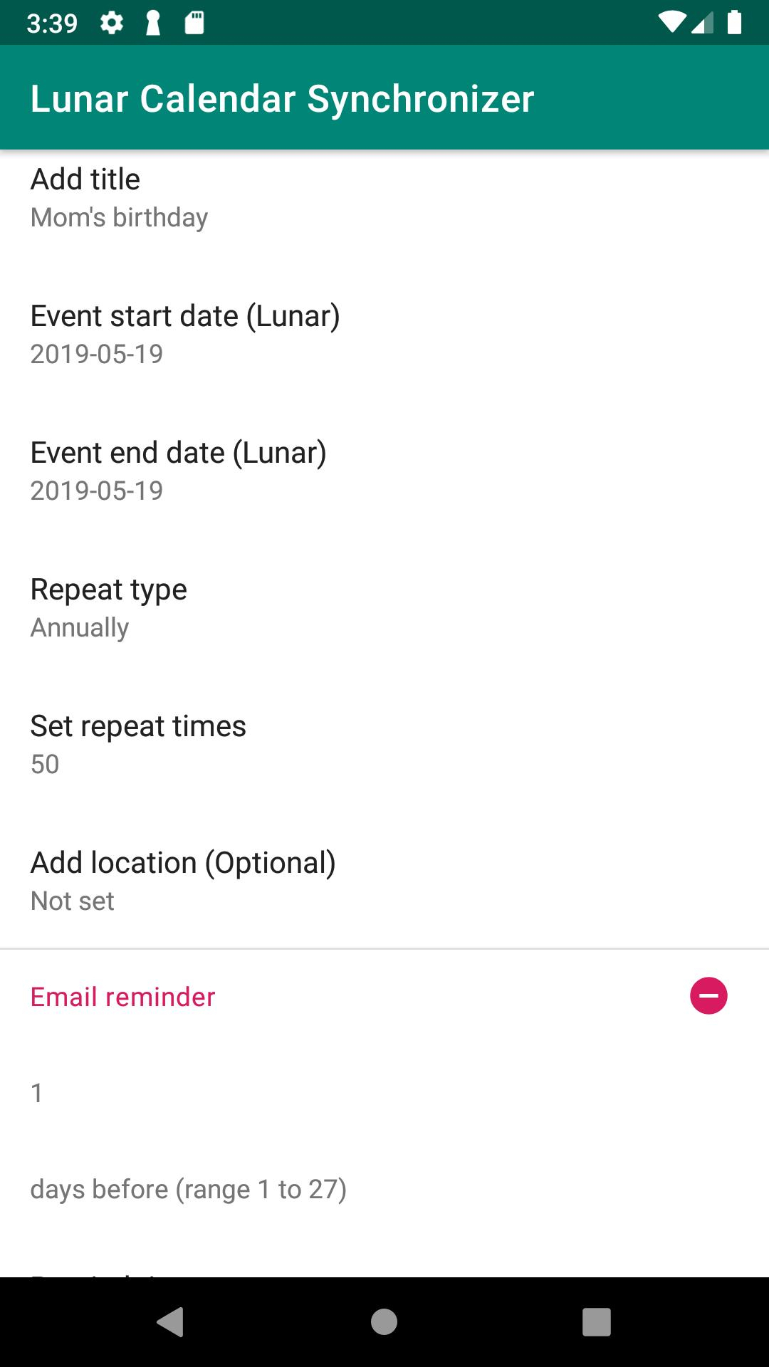 Lunar Calendar For Android  Apk Download with regard to Lunar Calendar Birthday Conversion
