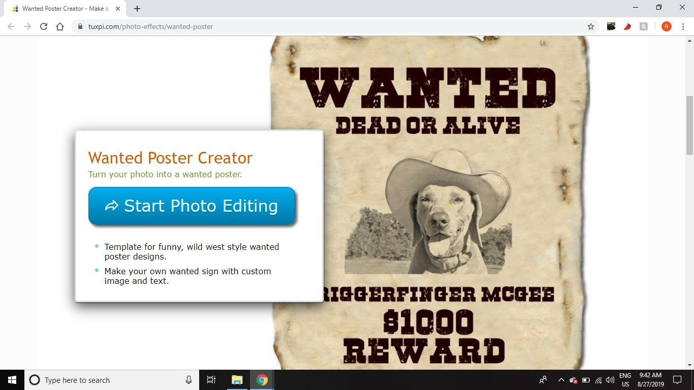 Make A Wanted Poster With Free Fonts And Tutorials throughout Make Your Own Wanted Sign