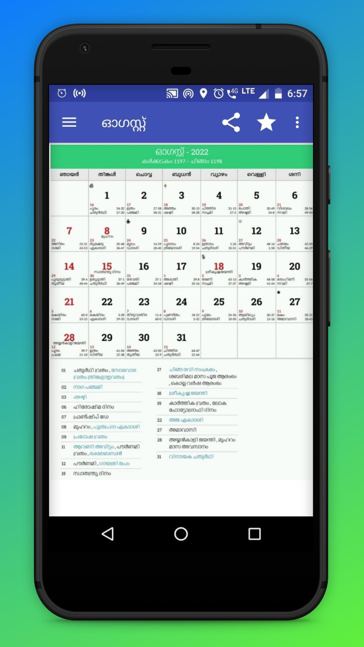 Malayalam Calendar 2022  Manorama Calendar 2022 For Android for Vishu 2020 Malayalam Calendar